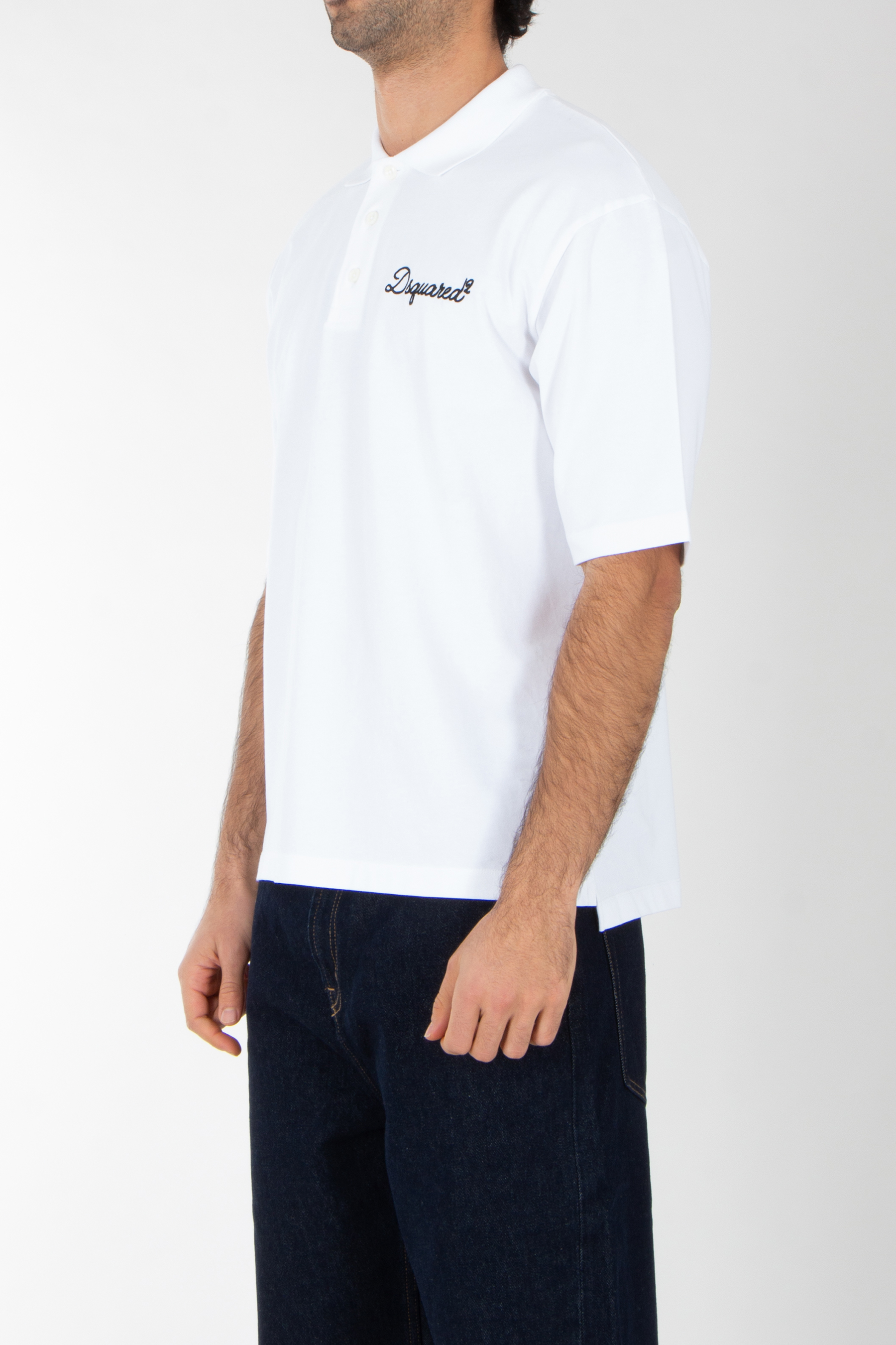 T-shirt, Hemd, Jeanshose, Mann, Person