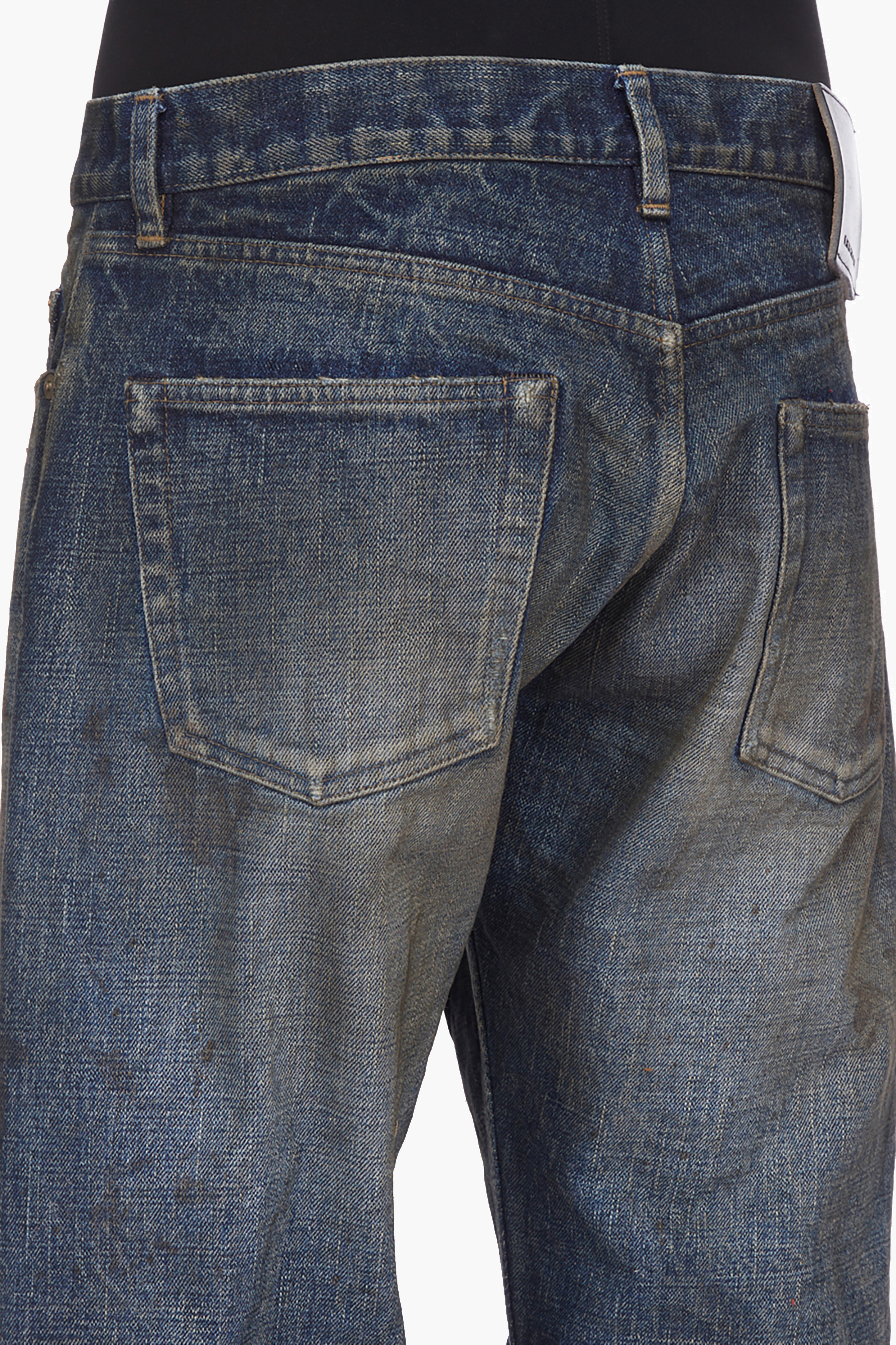 RICK OWENS DRKSHDW Kurdt Cut Cotton Denim Jeans Bekleidung, Jeans, Hosen