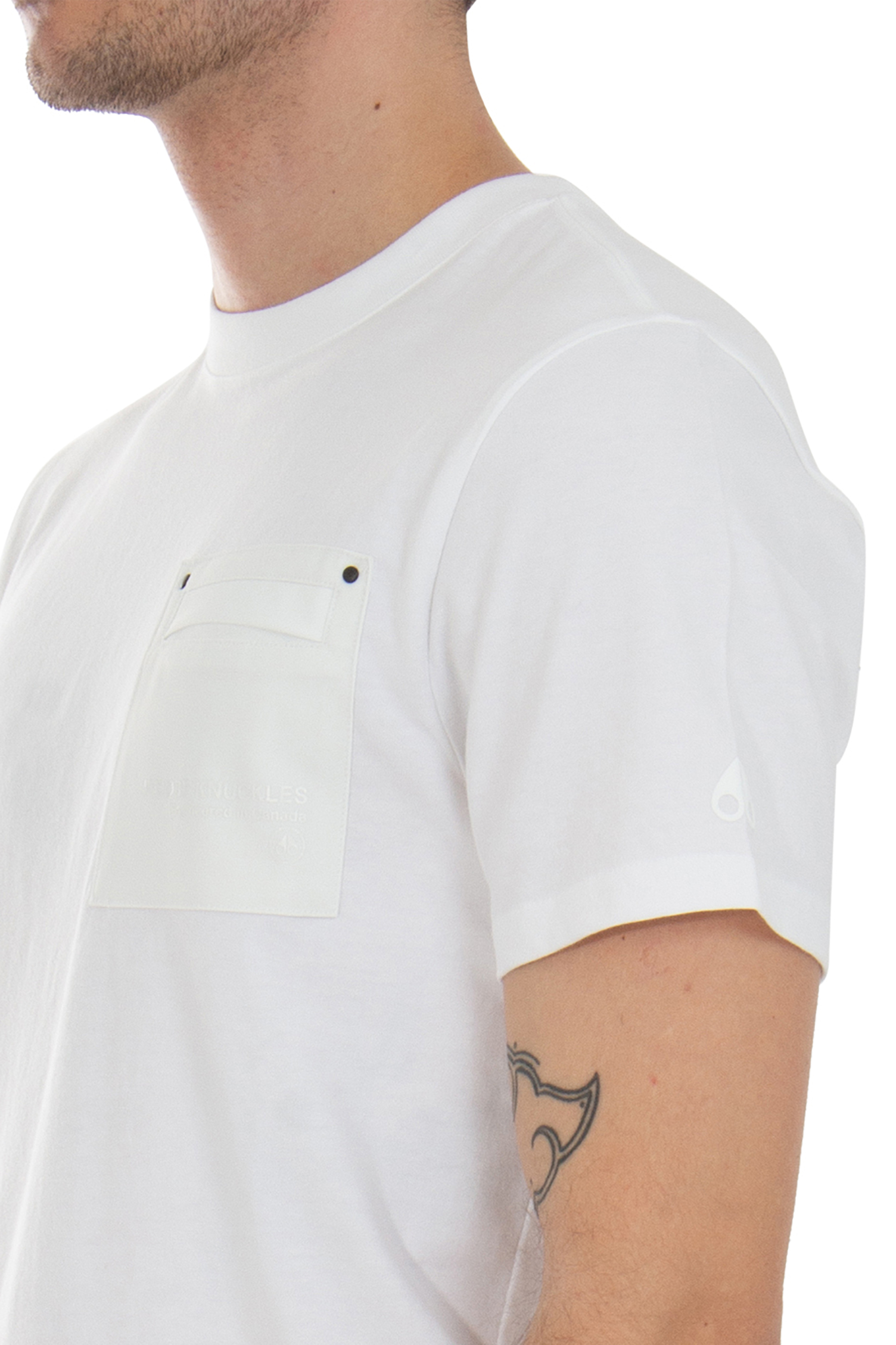 MOOSE KNUCKLES Cotton Jersey T-Shirt Dalon