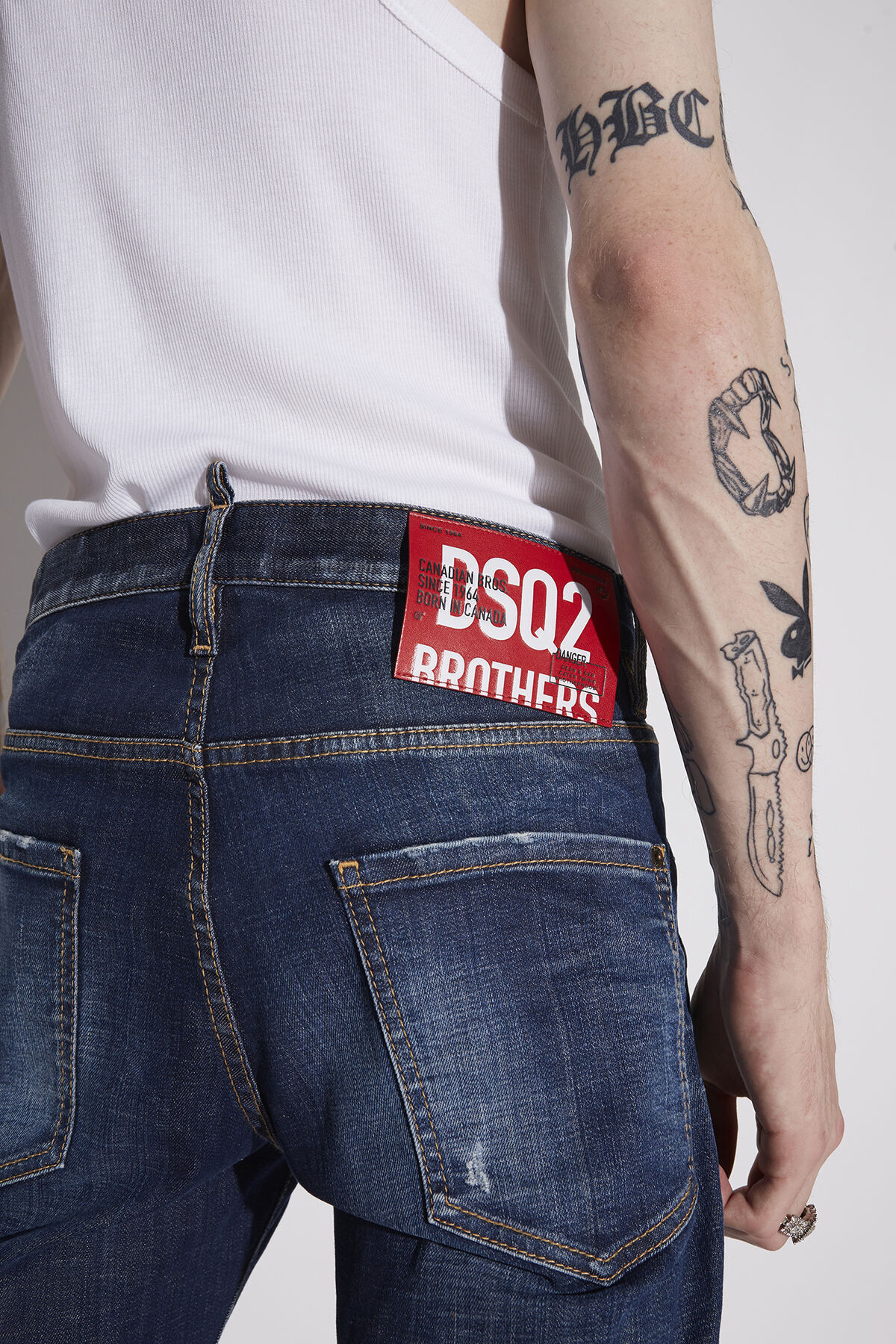 DSQUARED2 Dark Clean Wash Cool Guy Jeans