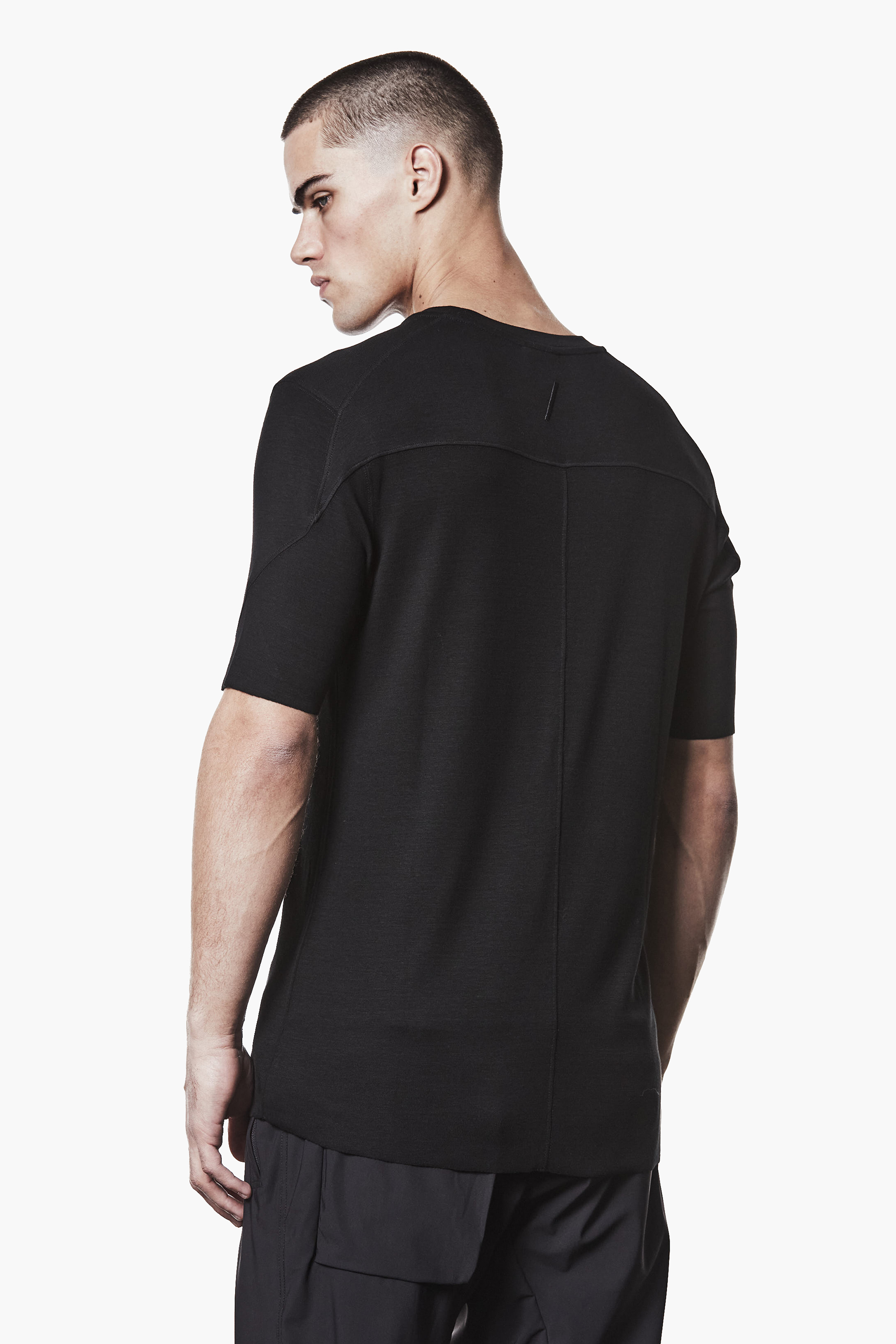 THOM KROM Slim Fit Viscose Stretch T-Shirt T-shirt, Ärmel, Langer Ärmel, Mann, Person