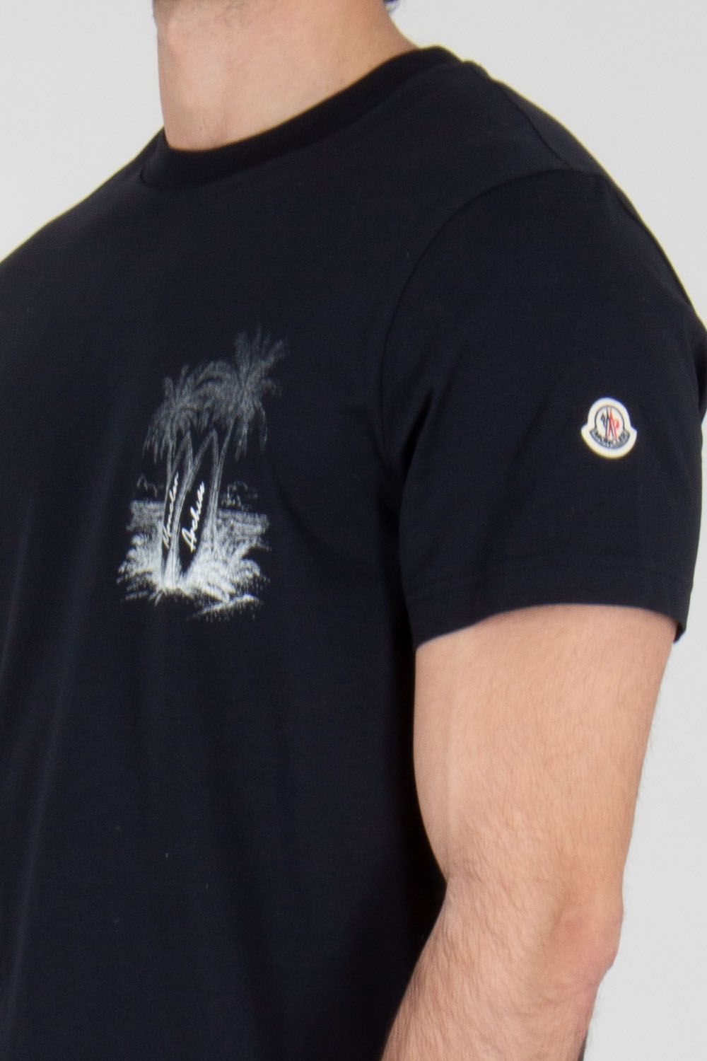 MONCLER Regular Fit Printed T- Shirt