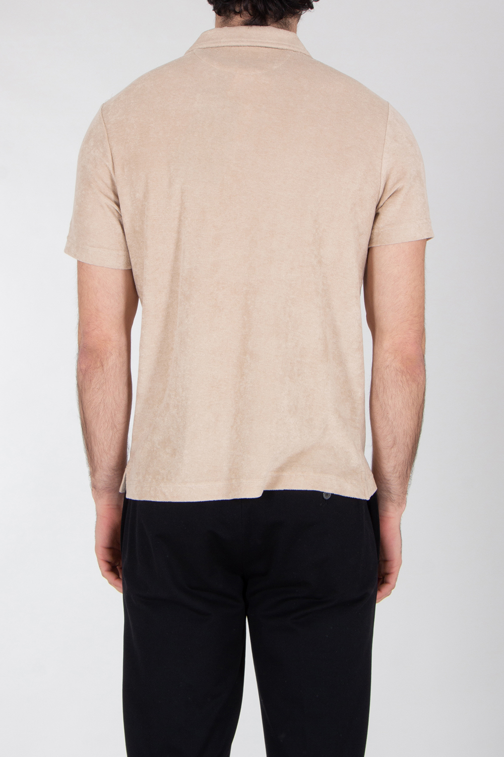 MC 2 SAINT BARTH Lyocell-Cotton Terry Polo Shirt Jeremy