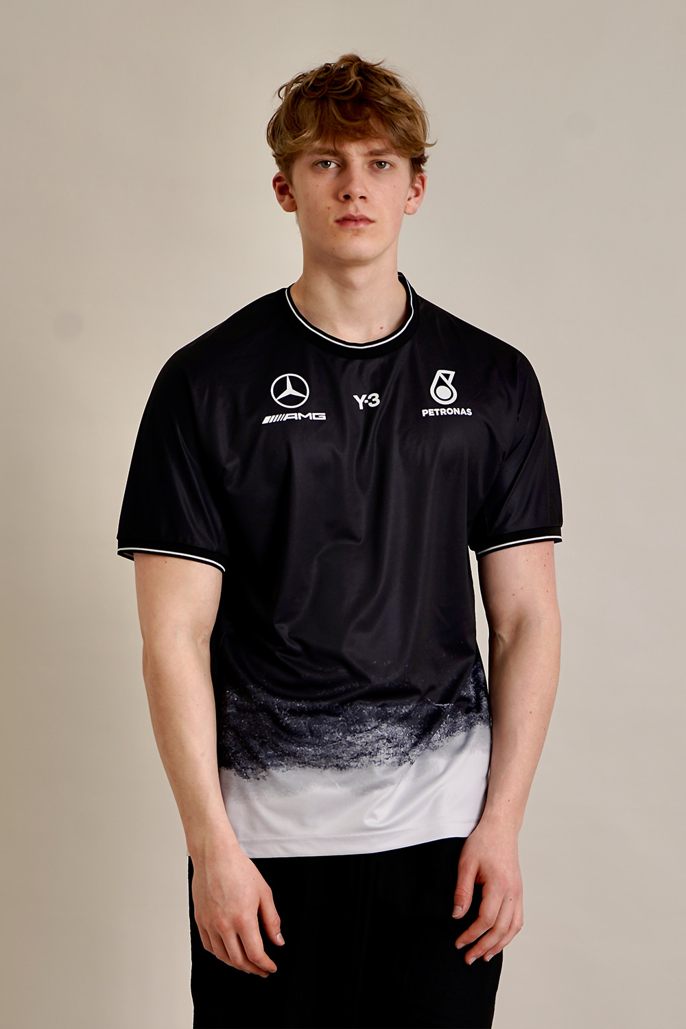 Y-3 x MERCEDES AMG PETRONAS Regular Fit Sport Jersey