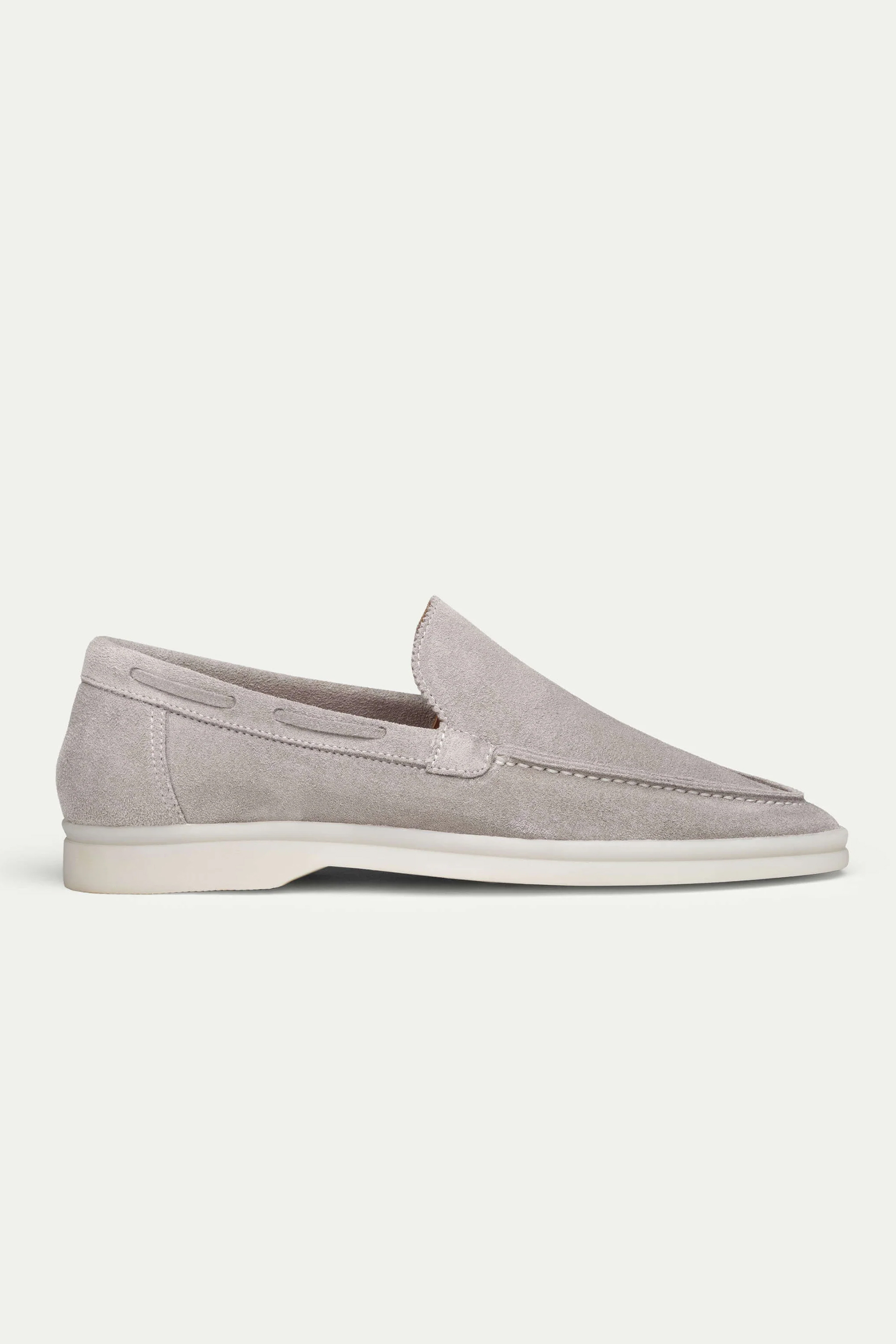 AURÉLIEN Softey Suede Lady Yacht Loafers 