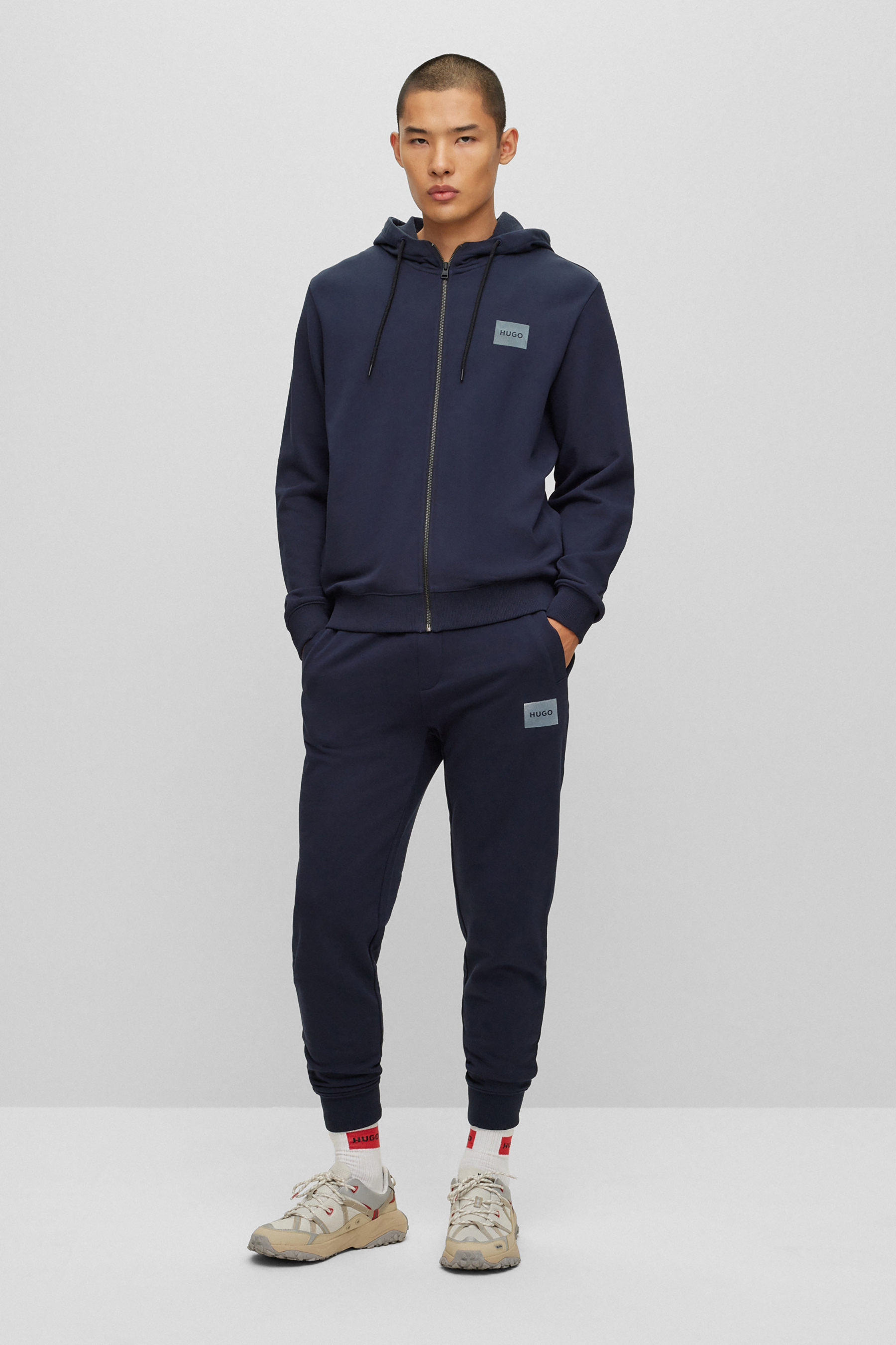 HUGO French Terry Zip Hoodie Daple HUGO French Terry Zip Hoodie Daple