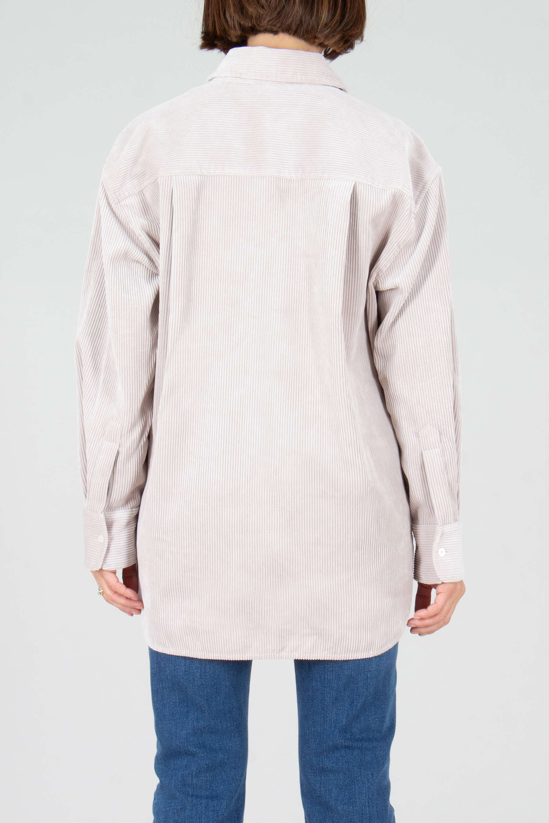 Bekleidung, Mantel, Laborkittel, Langarm, Jeans