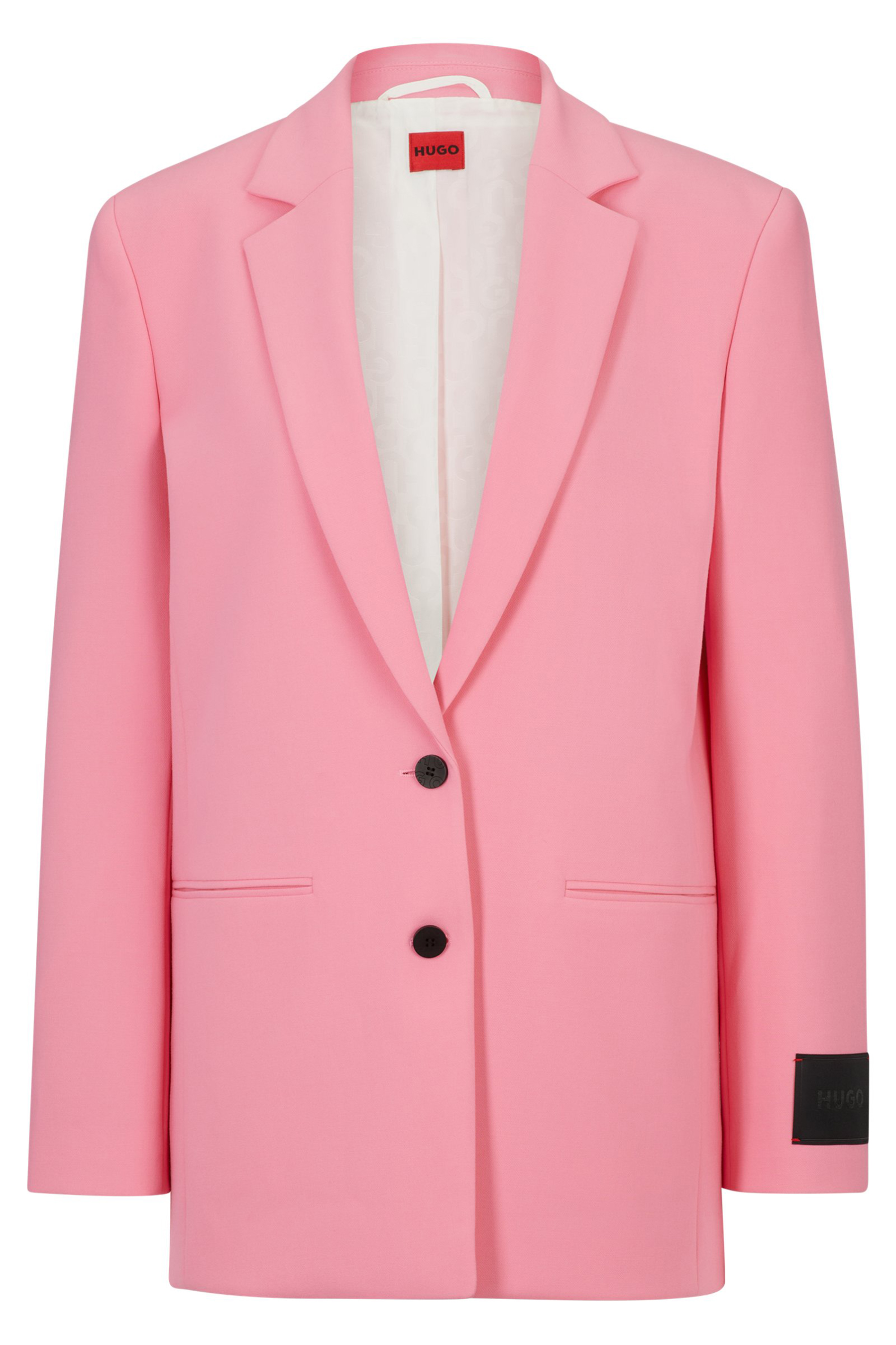 HUGO Regular Fit Stretch Fabric Blazer Aita HUGO Regular Fit Stretch Fabric Blazer Aita