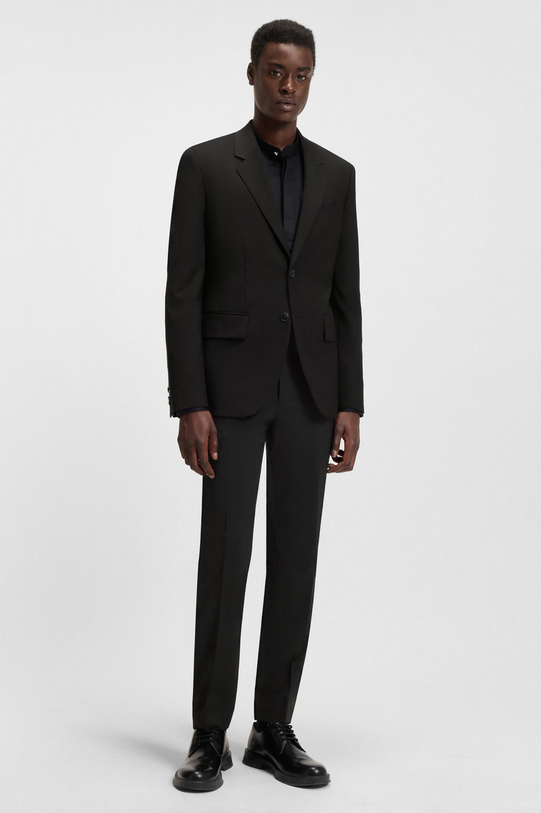 HUGO Extra Slim Fit Performance Super-Flex Wool Blend Suit Pants Hesten Formelle Kleidung, Anzug, Smoking, Mann, Person