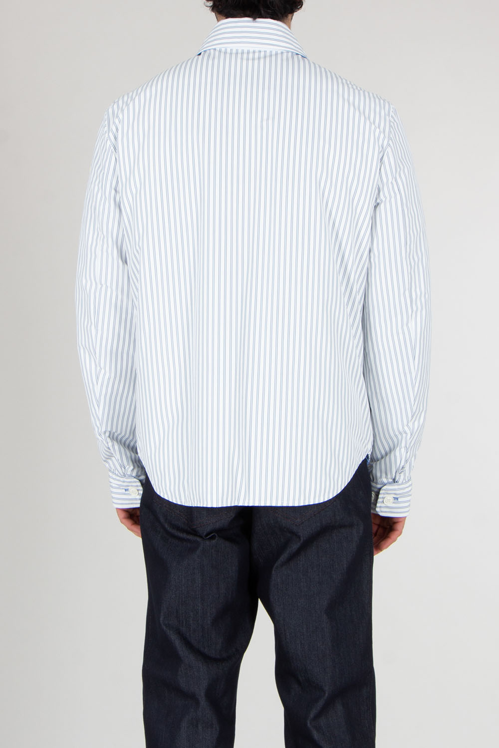 MONCLER Crescent Boxy Fit Reversible Down Shirt Jacket