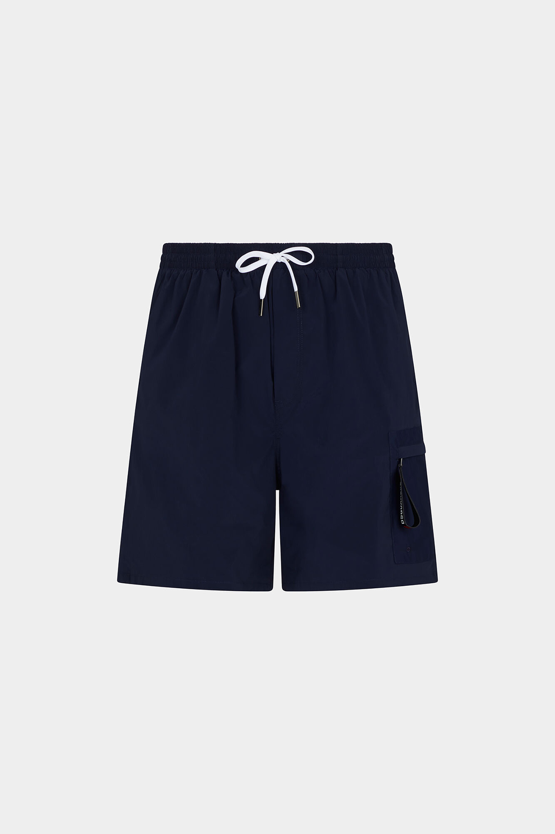 DSQUARED2 Nylon Stretch Tape Boxer Swim Shorts DSQUARED2 Nylon Stretch Tape Boxer Swim Shorts
