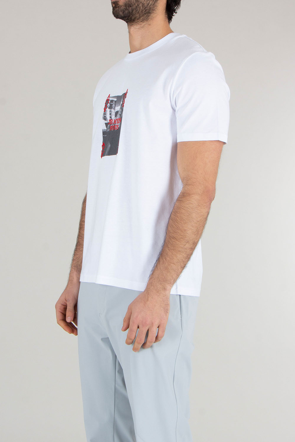 ELITÈ Regular Fit Picca Graphic Print & Embroidery Cotton Jersey T-Shirt