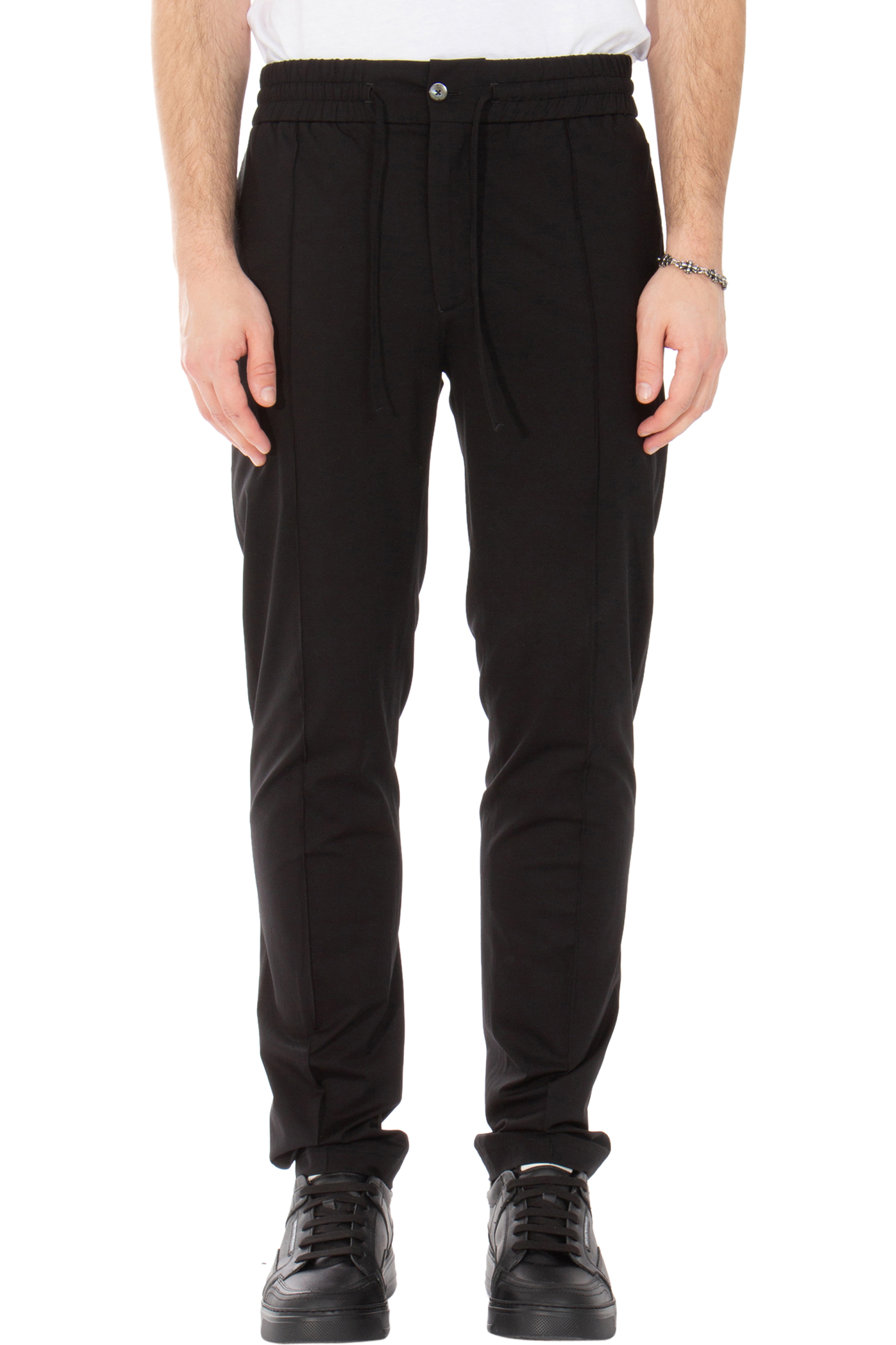 STEFAN BRANDT Slim Fit Urpima Sea Island Cotton Stretch Jersey Joggpants Jonas