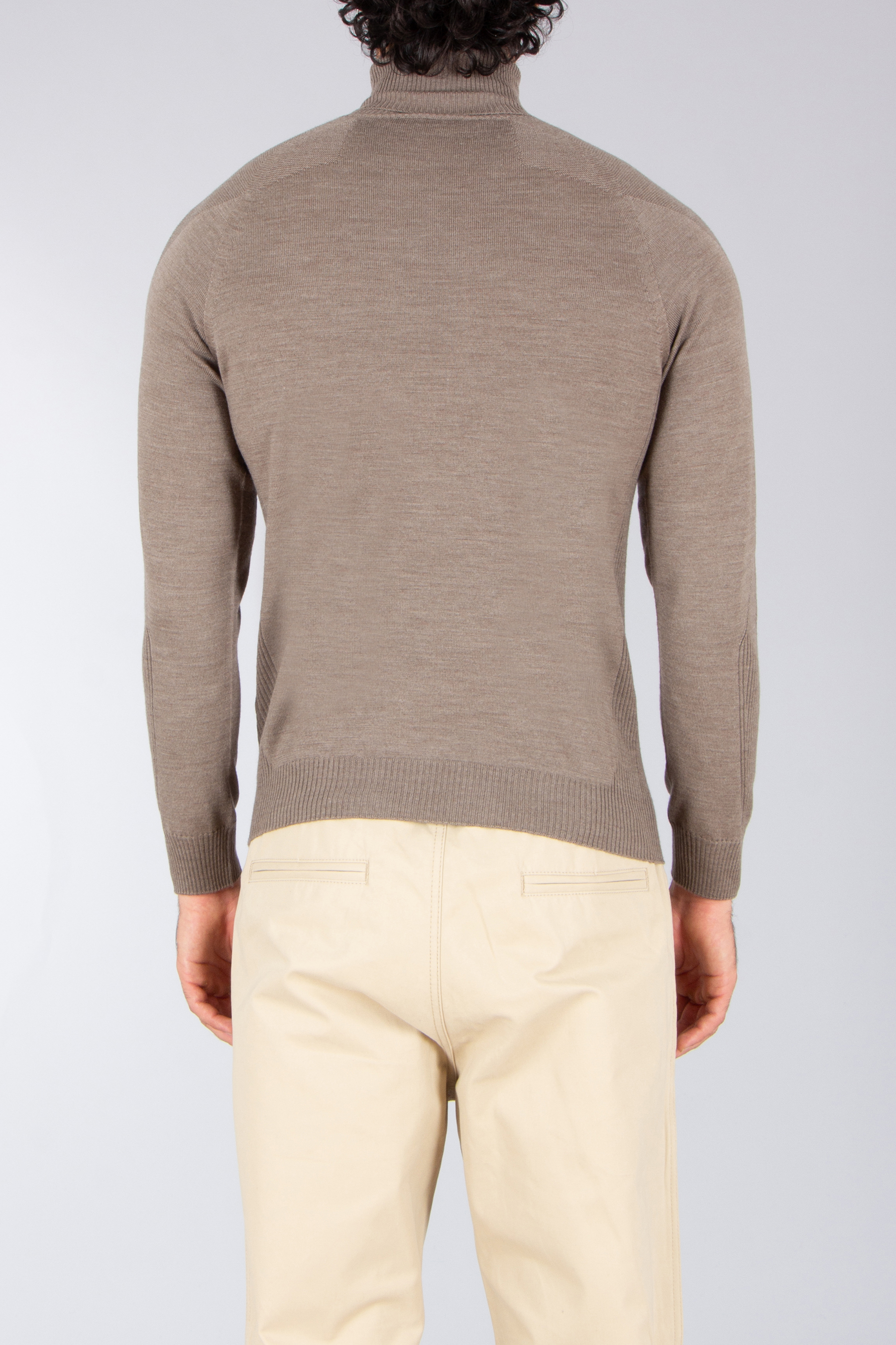 SEASE Regular Fit Virgin Wool Whole Turtleneck Sweater Bekleidung, Langarm, Ärmel, Strickwaren, Pullover