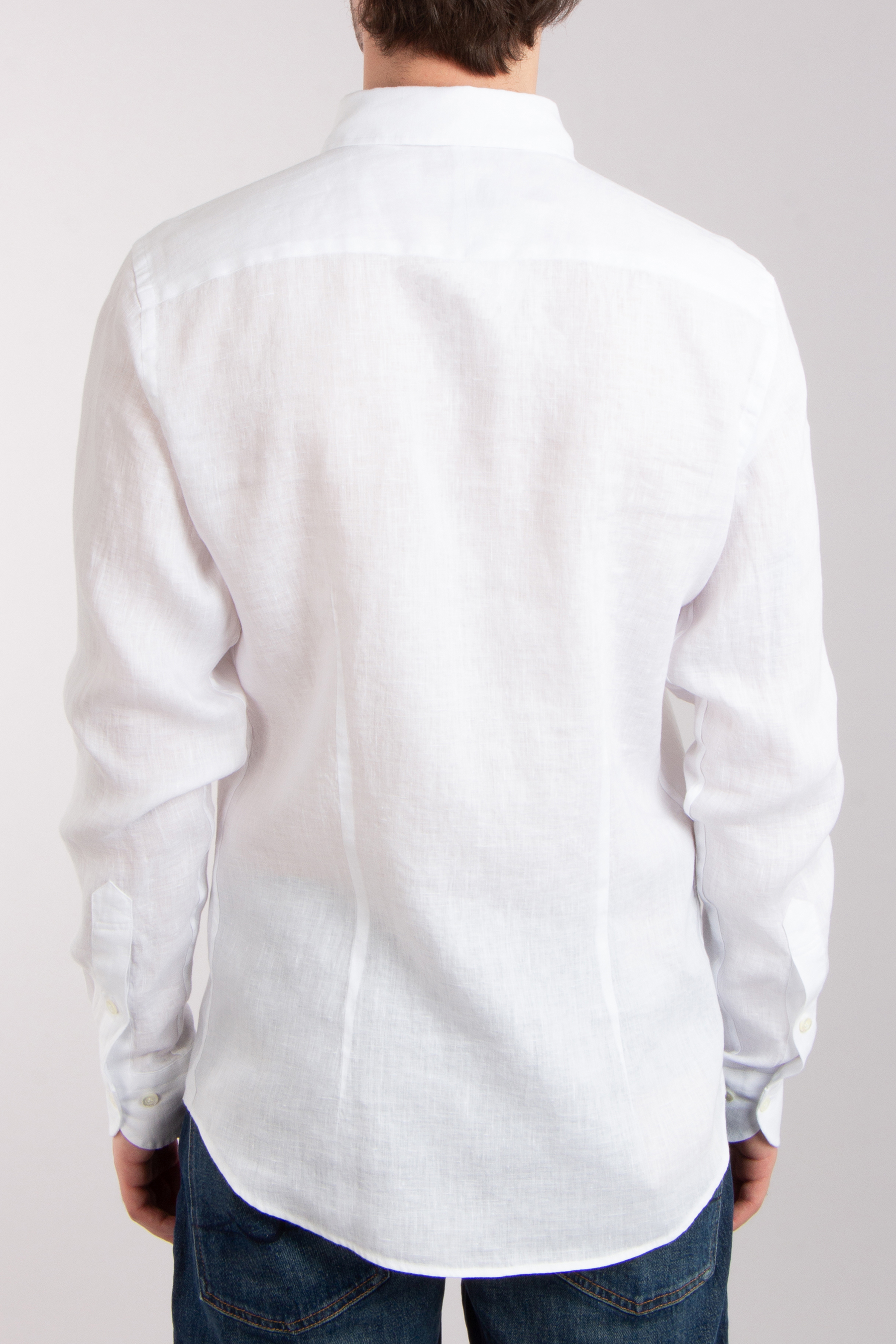 DU4 Slim Fit Linen Shirt Nico