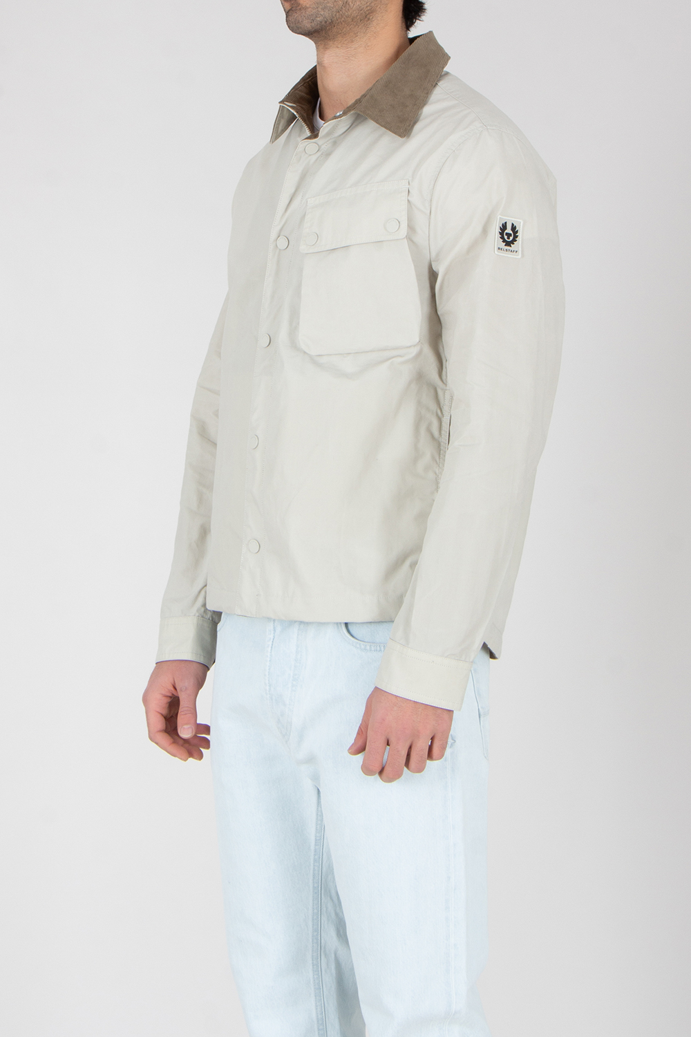 BELSTAFF Regular Fit Dry Waxed Cotton Ground Jacket