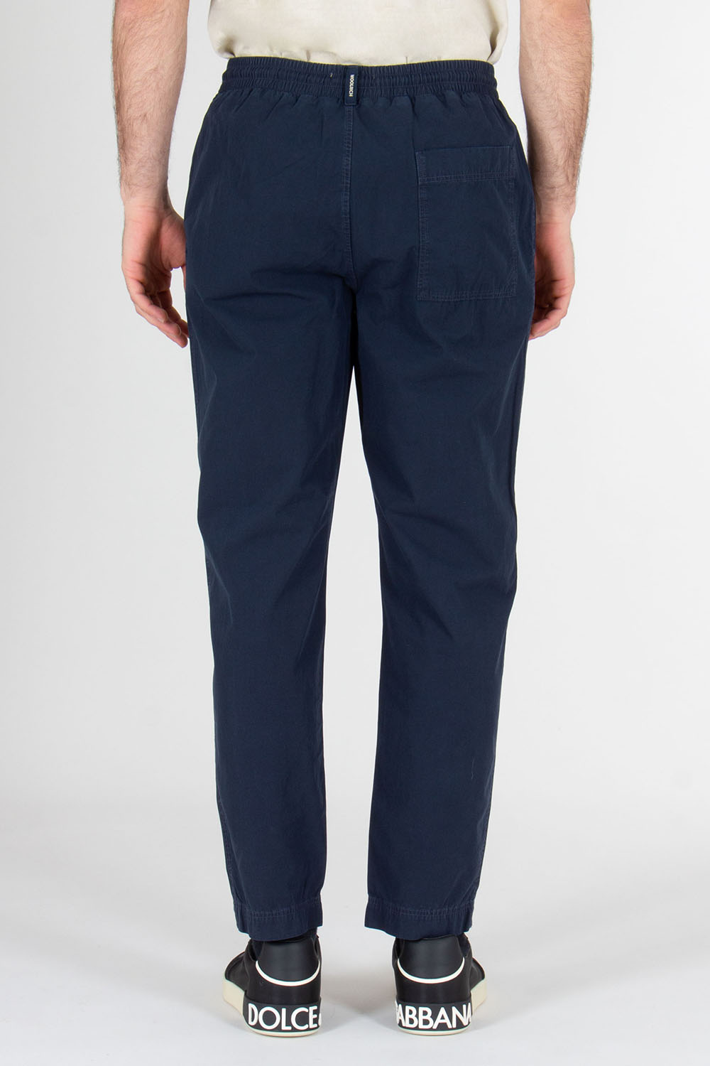 WOOLRICH Tapered Fit Cotton Pants