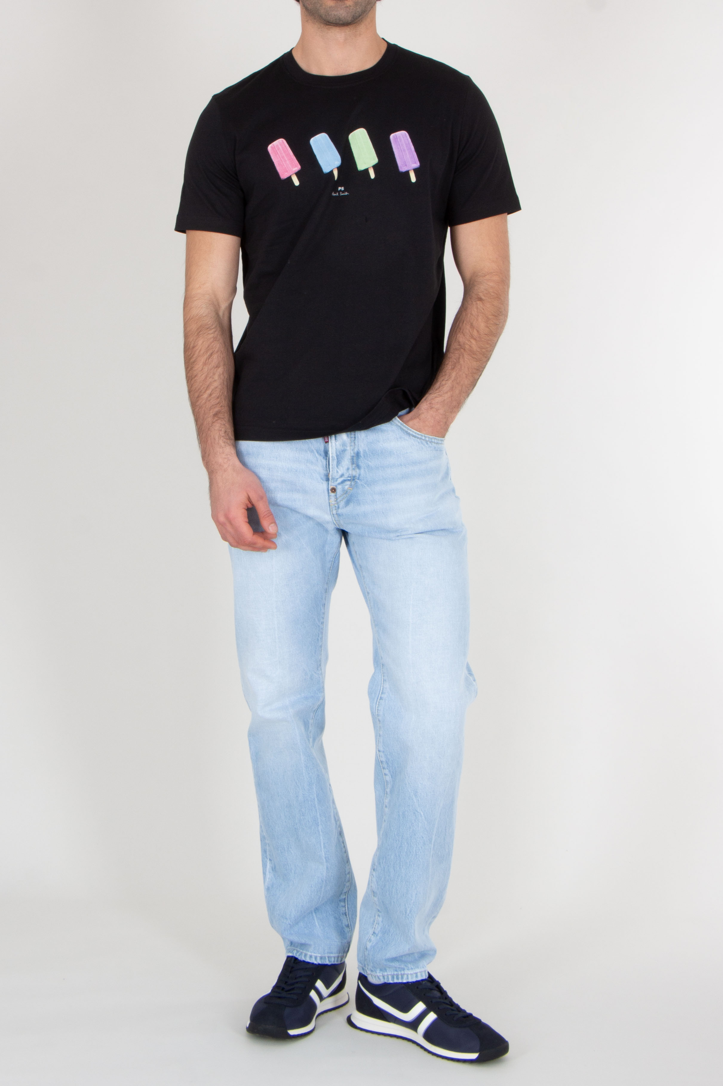 PAUL SMITH Regular Fit Printed Short Sleeve T-Shirt Lollies