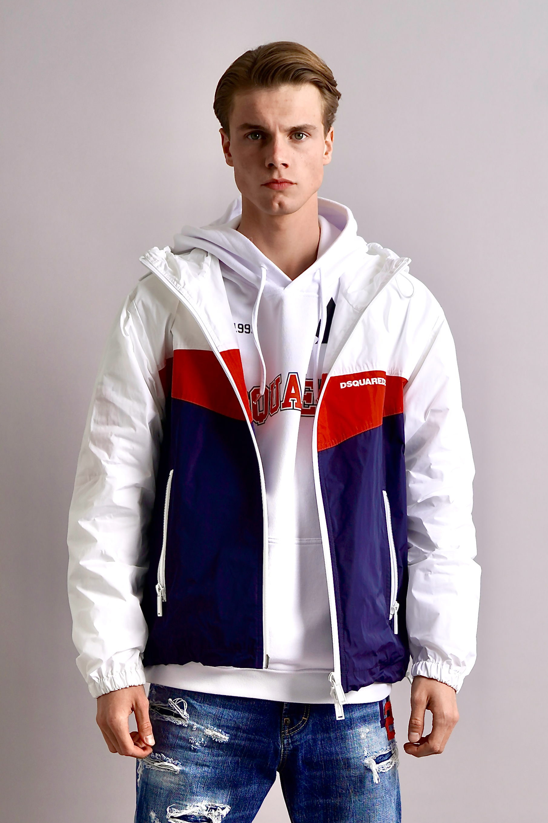 DSQUARED2 90's Urban Windbreaker jacket