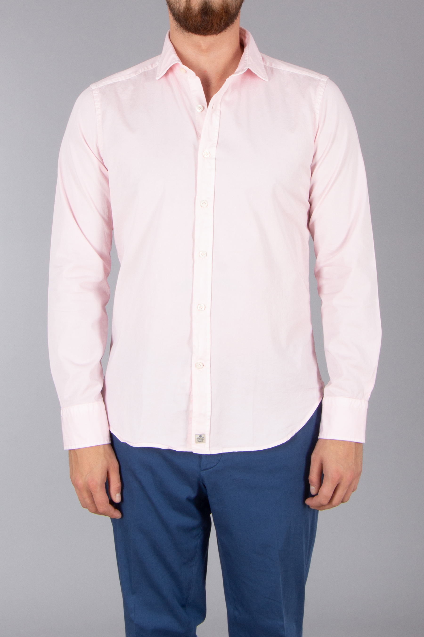 SONRISA Regular Fit Stretch Cotton Shirt