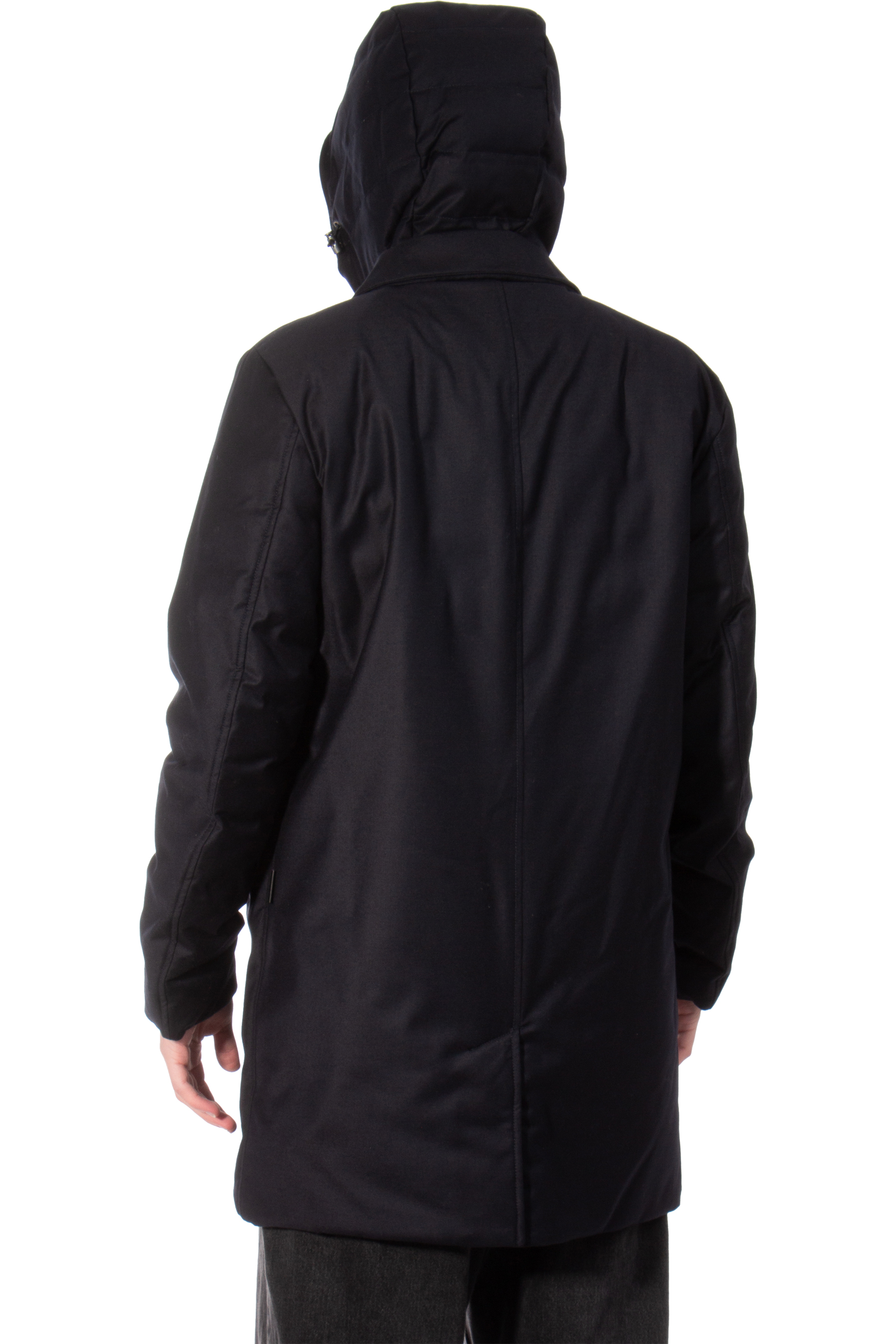 WOOLRICH Luxe Virgin Wool Silk 2-in-1 Parka WOOLRICH Luxe Virgin Wool Silk 2-in-1 Parka