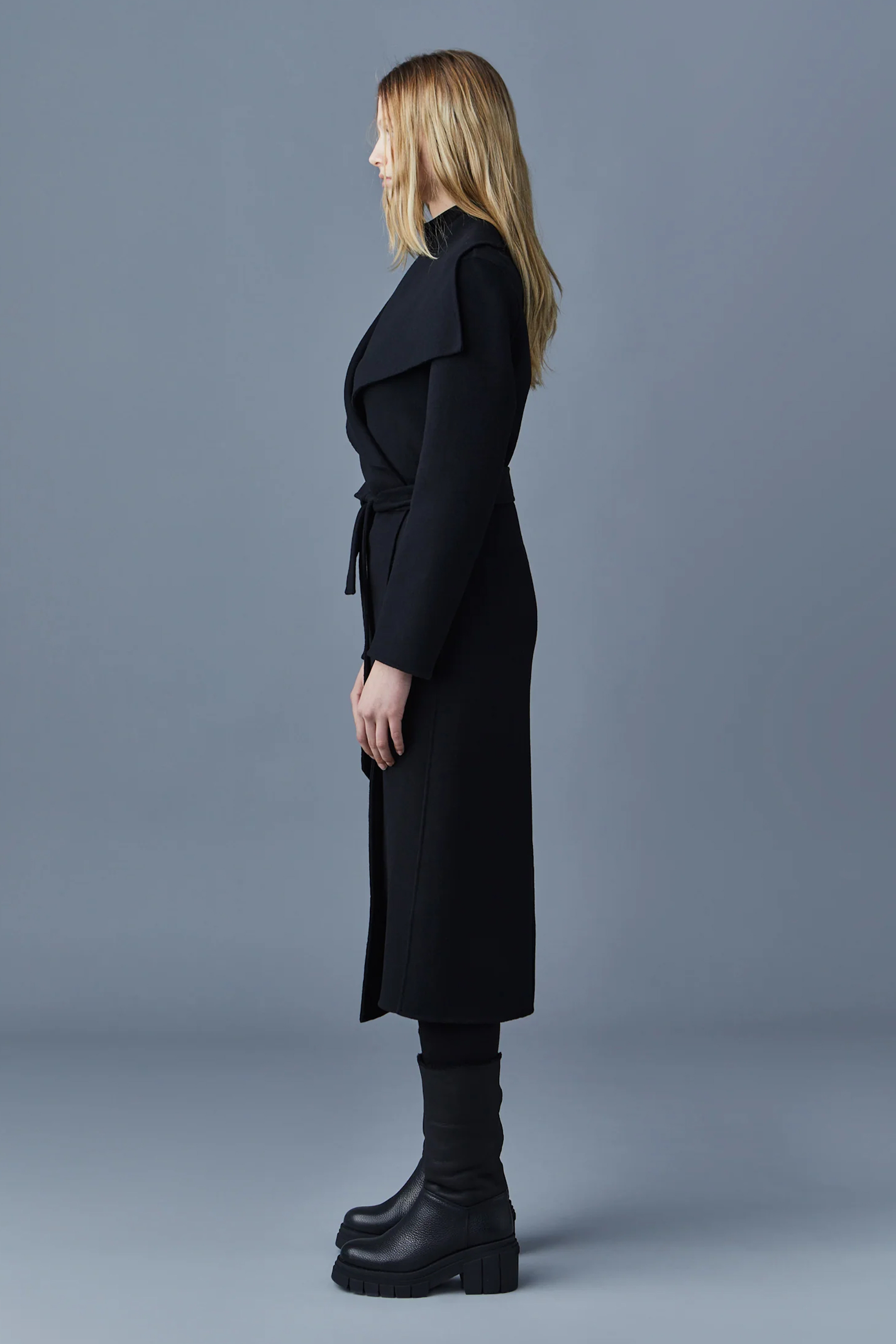 MACKAGE Double-Face Wool Wrap Coat Mai-Cn MACKAGE Double-Face Wool Wrap Coat Mai-Cn