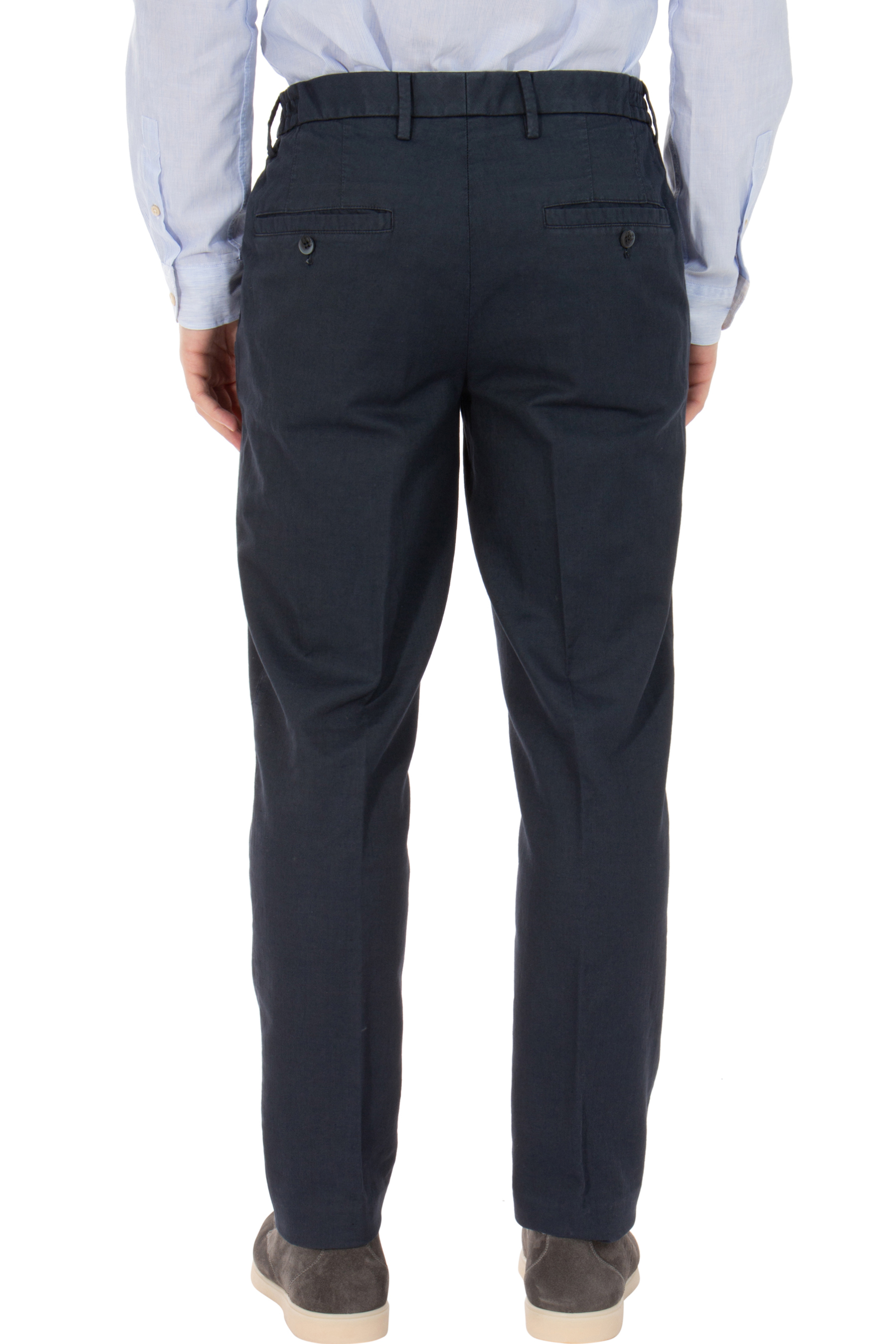 GTA Cotton Linen Blend Stretch Pants Dennis