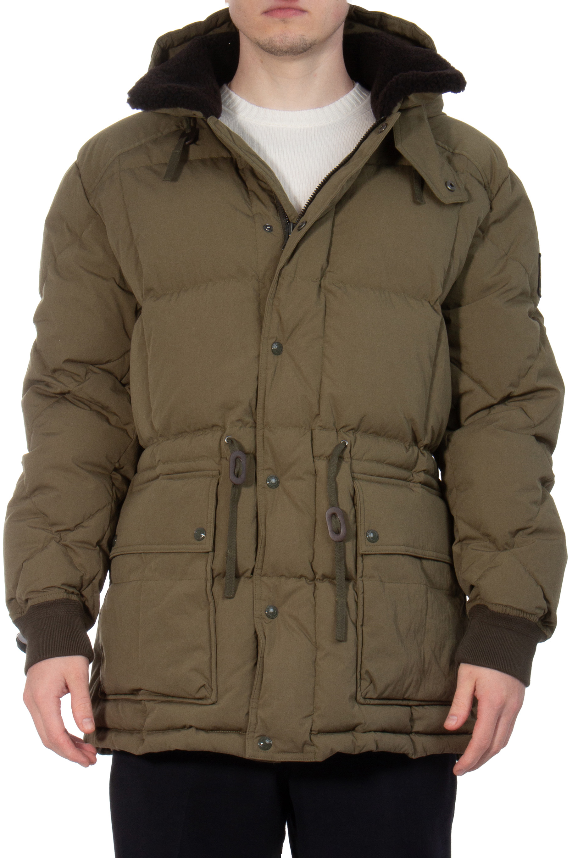BELSTAFF Quilted Down Parka Hawthorn BELSTAFF Quilted Down Parka Hawthorn