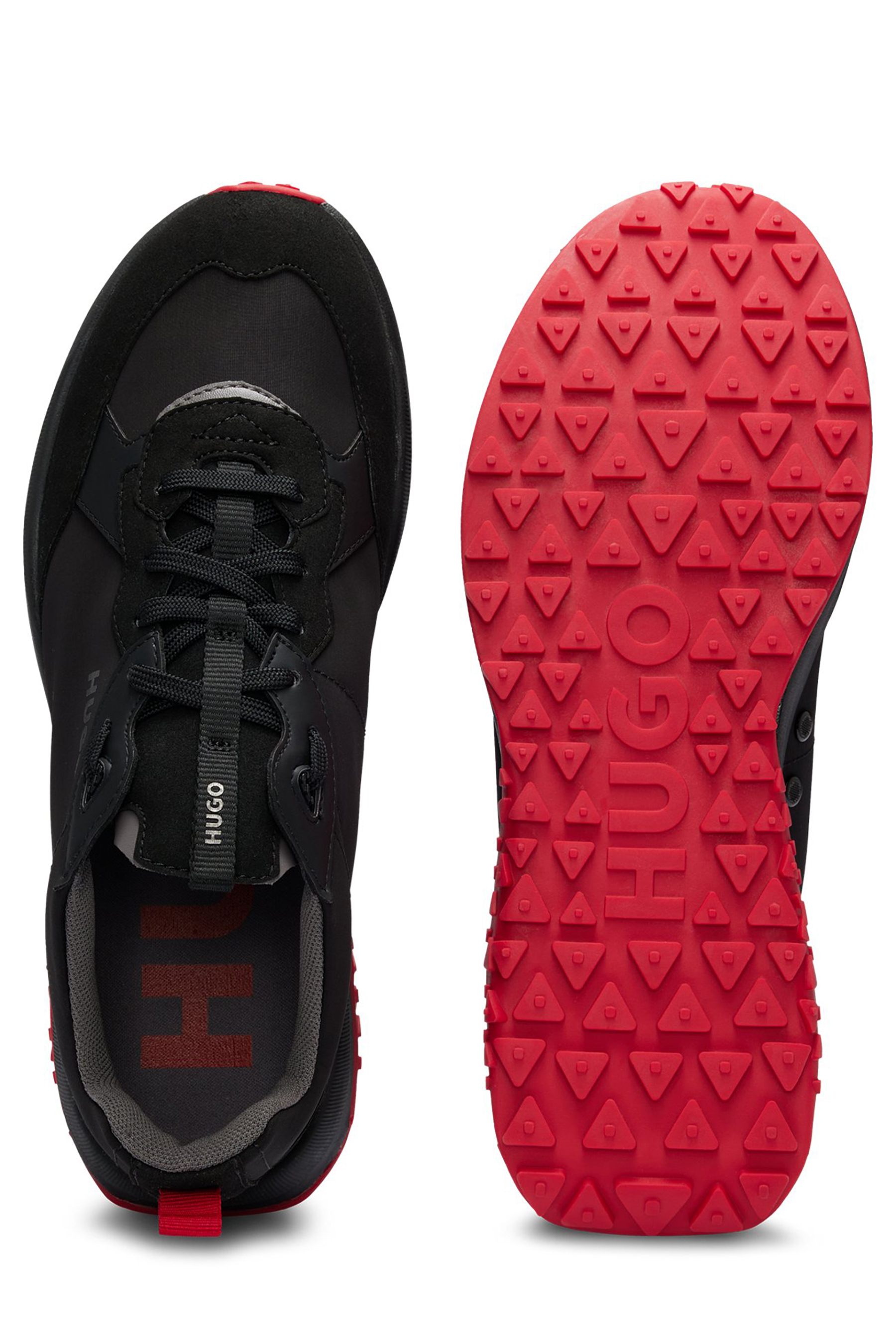 HUGO Mixed Material Running Sneakers Kane HUGO Mixed Material Running Sneakers Kane