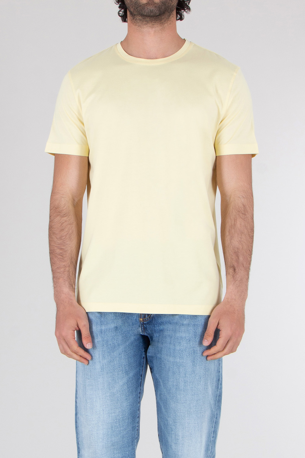 BOSS X BECKHAM Relaxed Fit Cotton Silk T-Shirt