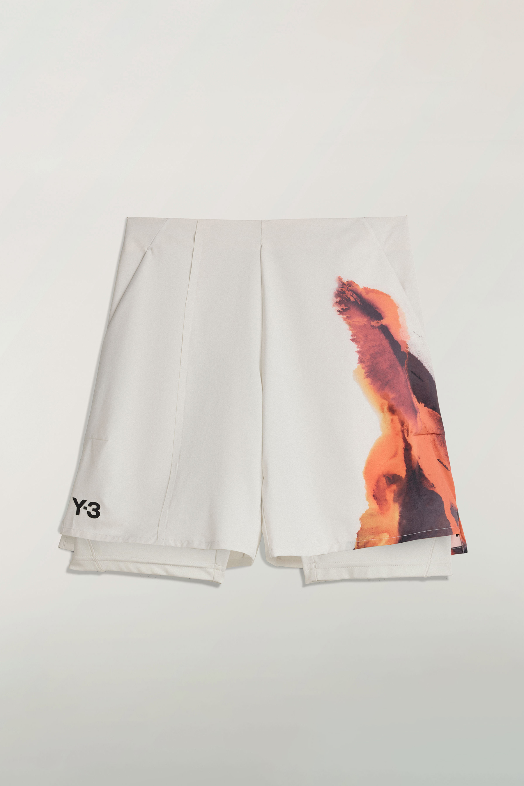 Y-3 Regular Fit Printed Recycled Polyester Stretch Climacool Shorts & Tights Set Bekleidung, Kurze Hosen, Berg, Natur, Draußen