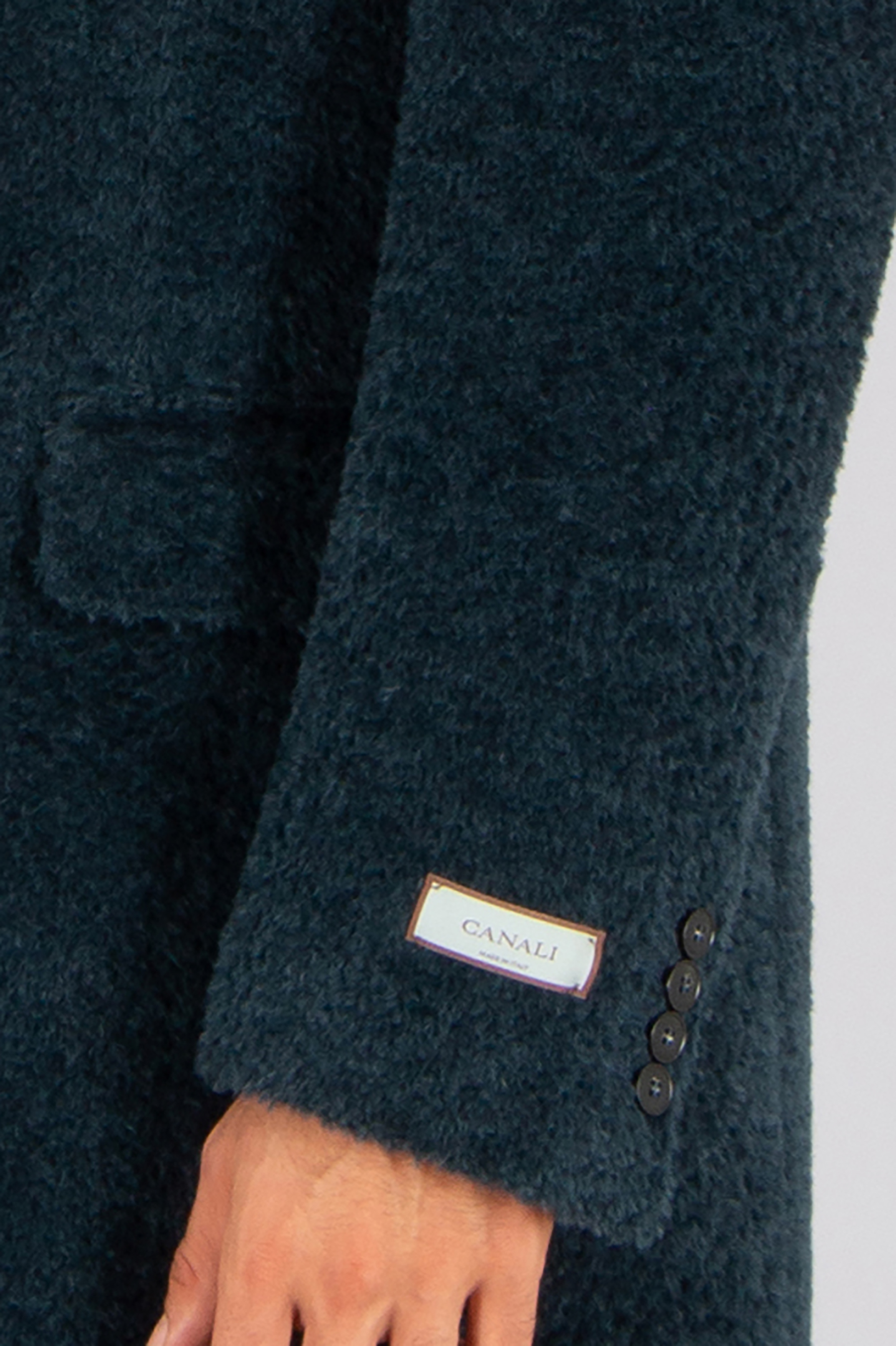 CANALI Regular Fit Baby Alpaca-Wool Blend Coat Bekleidung, Mantel, Blazer, Jacke, Langarm