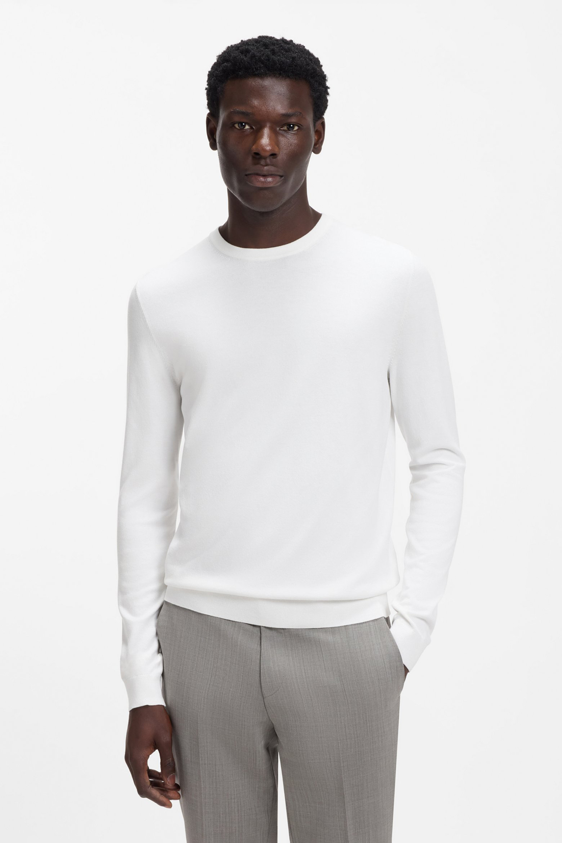 Langarm, Ärmel, T-shirt, Mann, Person