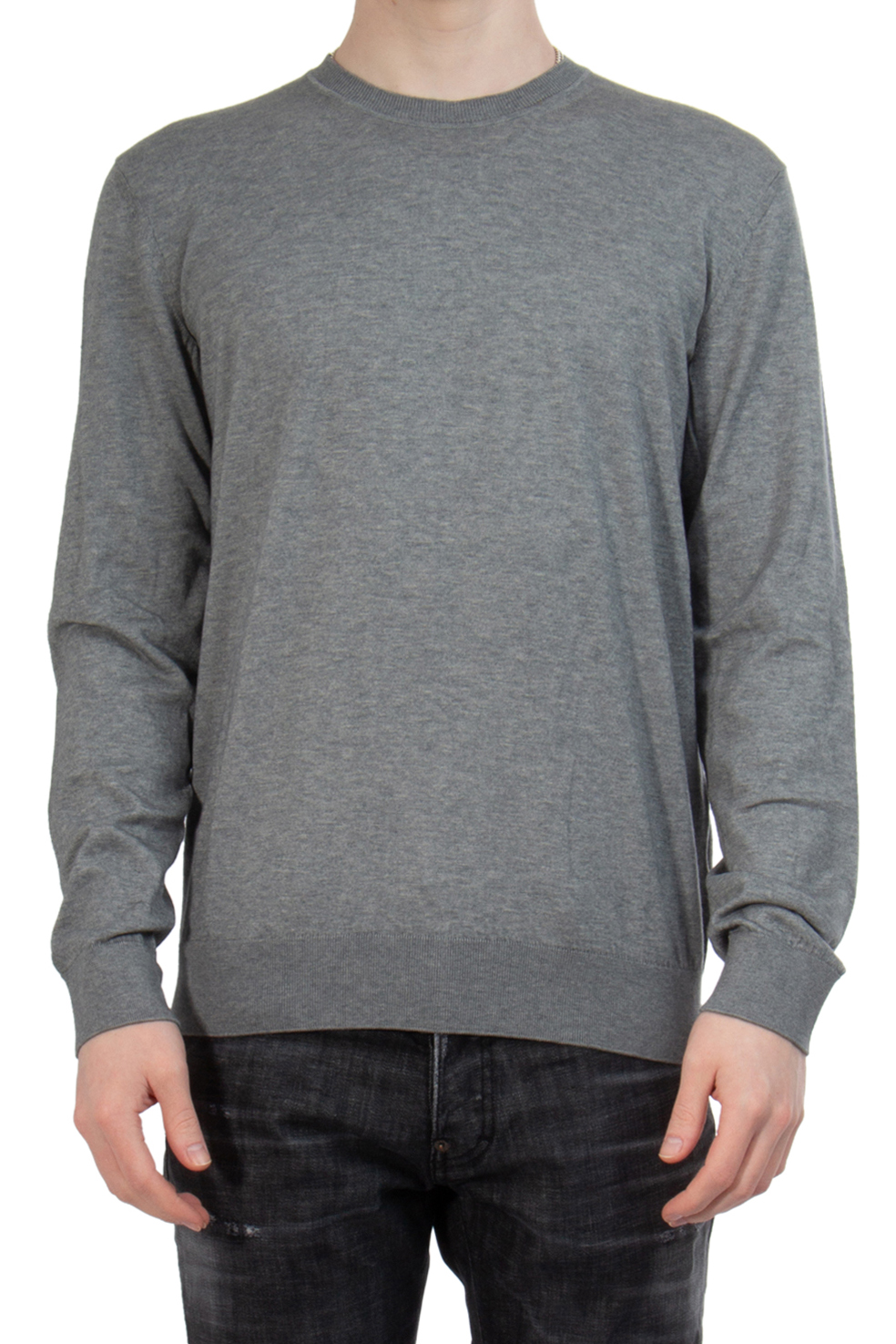 ZEGNA Baby Island Cotton Cashmere Crewneck Sweater ZEGNA Baby Island Cotton Cashmere Crewneck Sweater