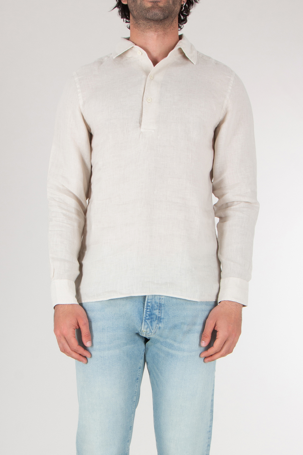 MC2 SAINT BARTH Casual Linen Shirt