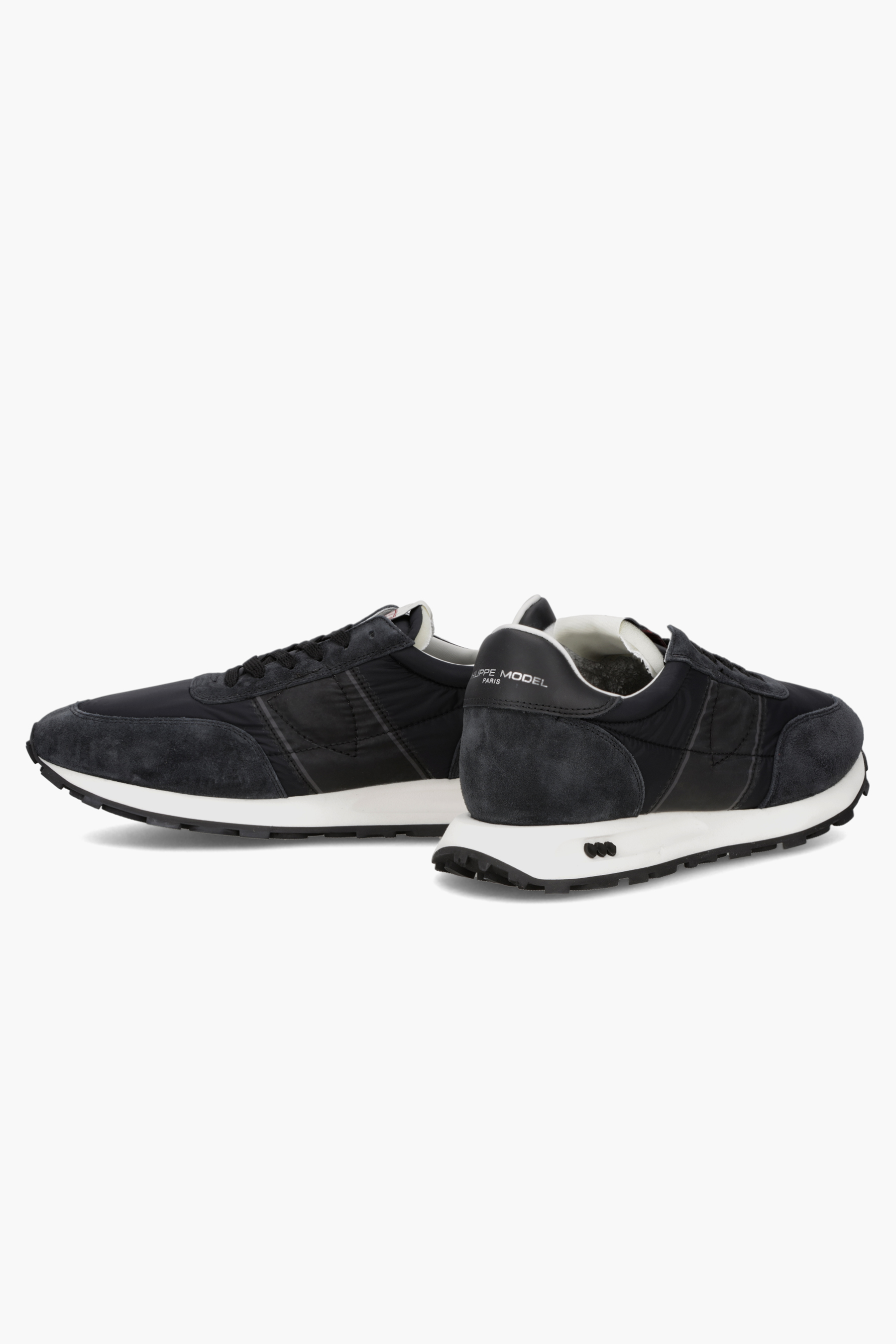 PHILIPPE MODEL Technical Fabric & Suede Sneakers Tour Low Wildleder, Kleidung, Schuhwerk, Schuh, Sneaker