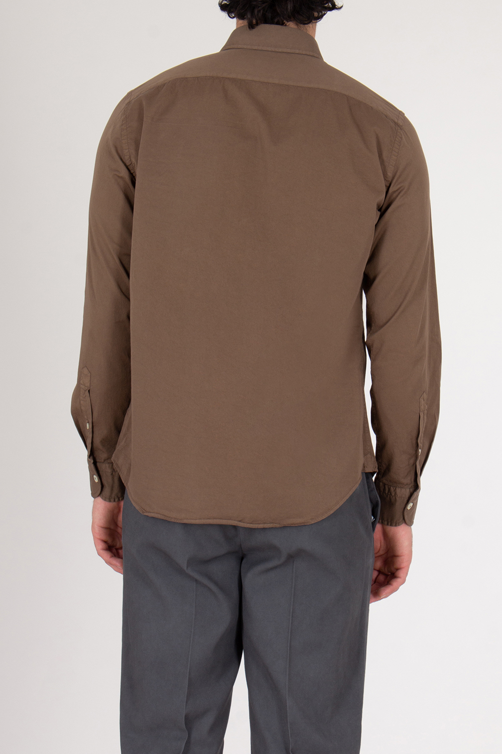 SONRISA Regular Fit Shark Collar Cotton Shirt