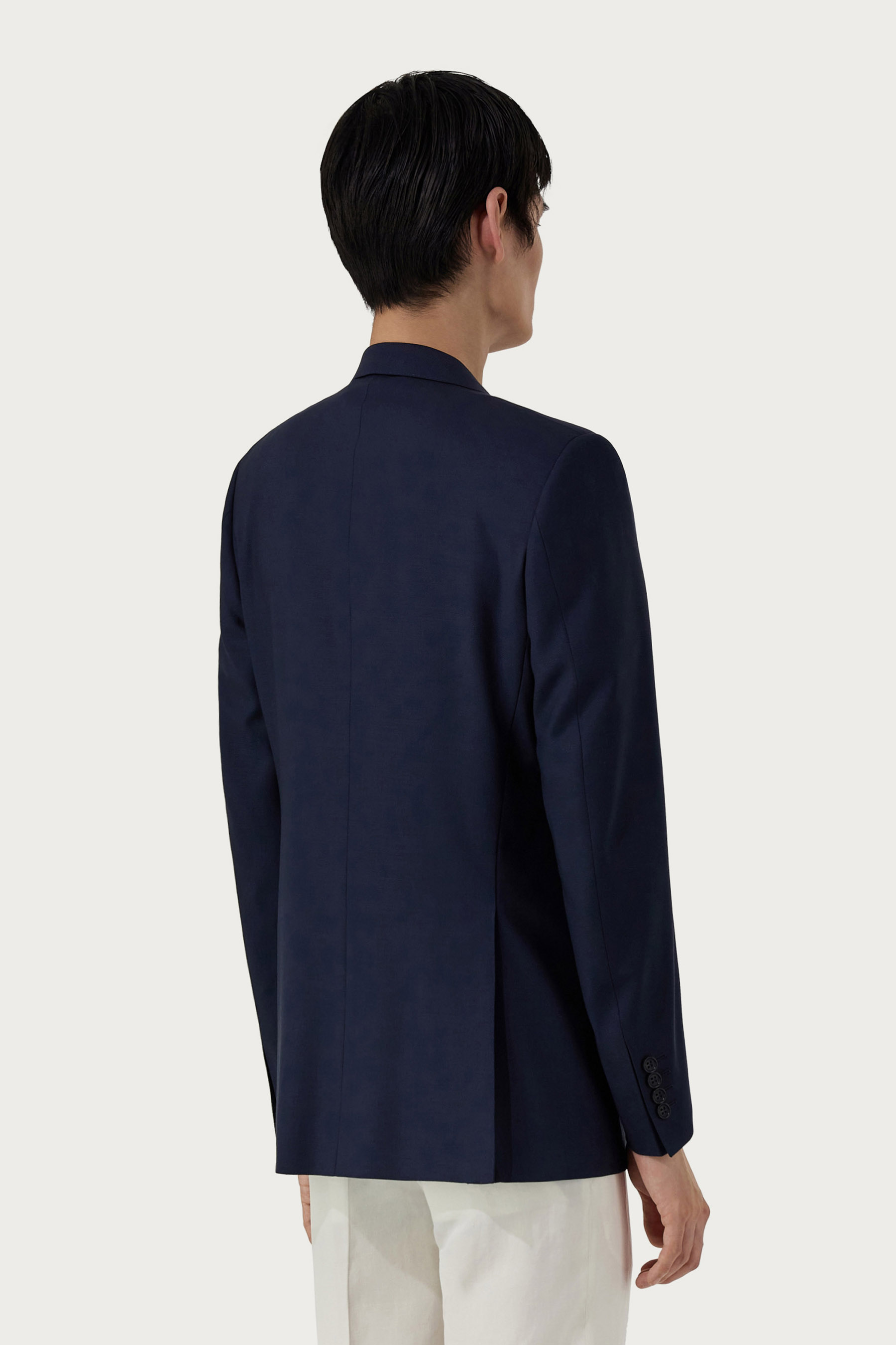 CANALI Regular Fit Travel Wool Jacket Mantel, Langarm, Blazer, Jacke, Person