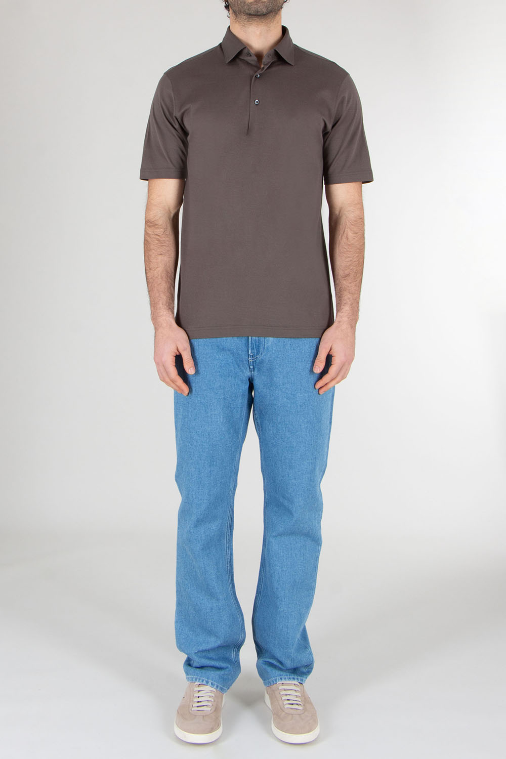 STEFAN BRANDT Regular Fit Urpima Sea Island Ultra Cotton Piqué Polo Shirt Luca