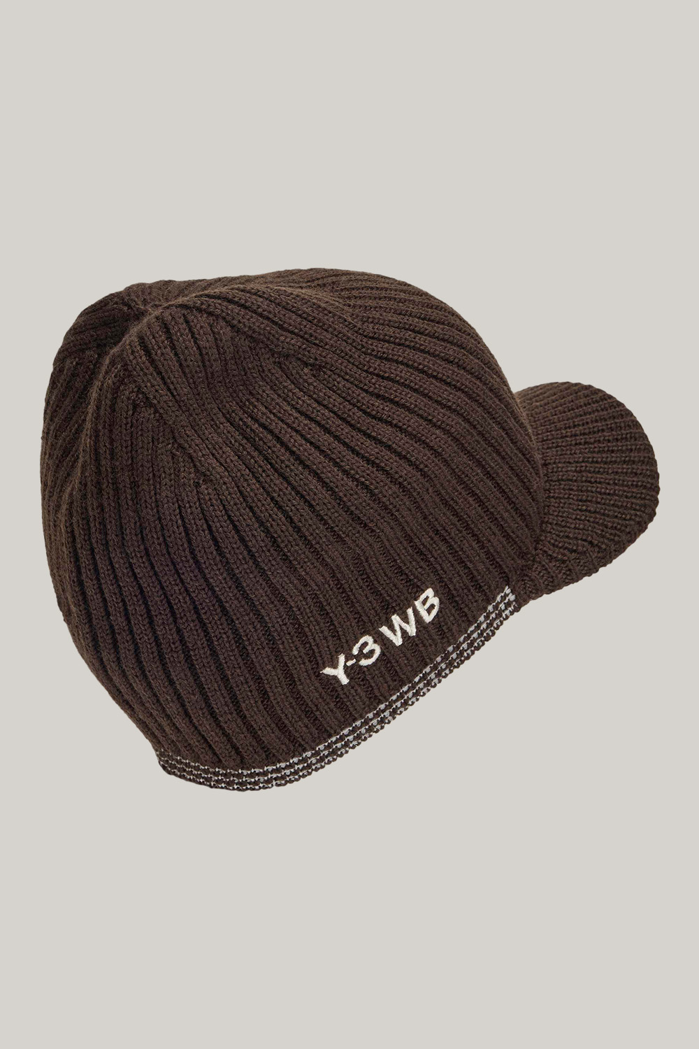 Y-3 x Wales Bonner Knitted Merino Wool Beanie