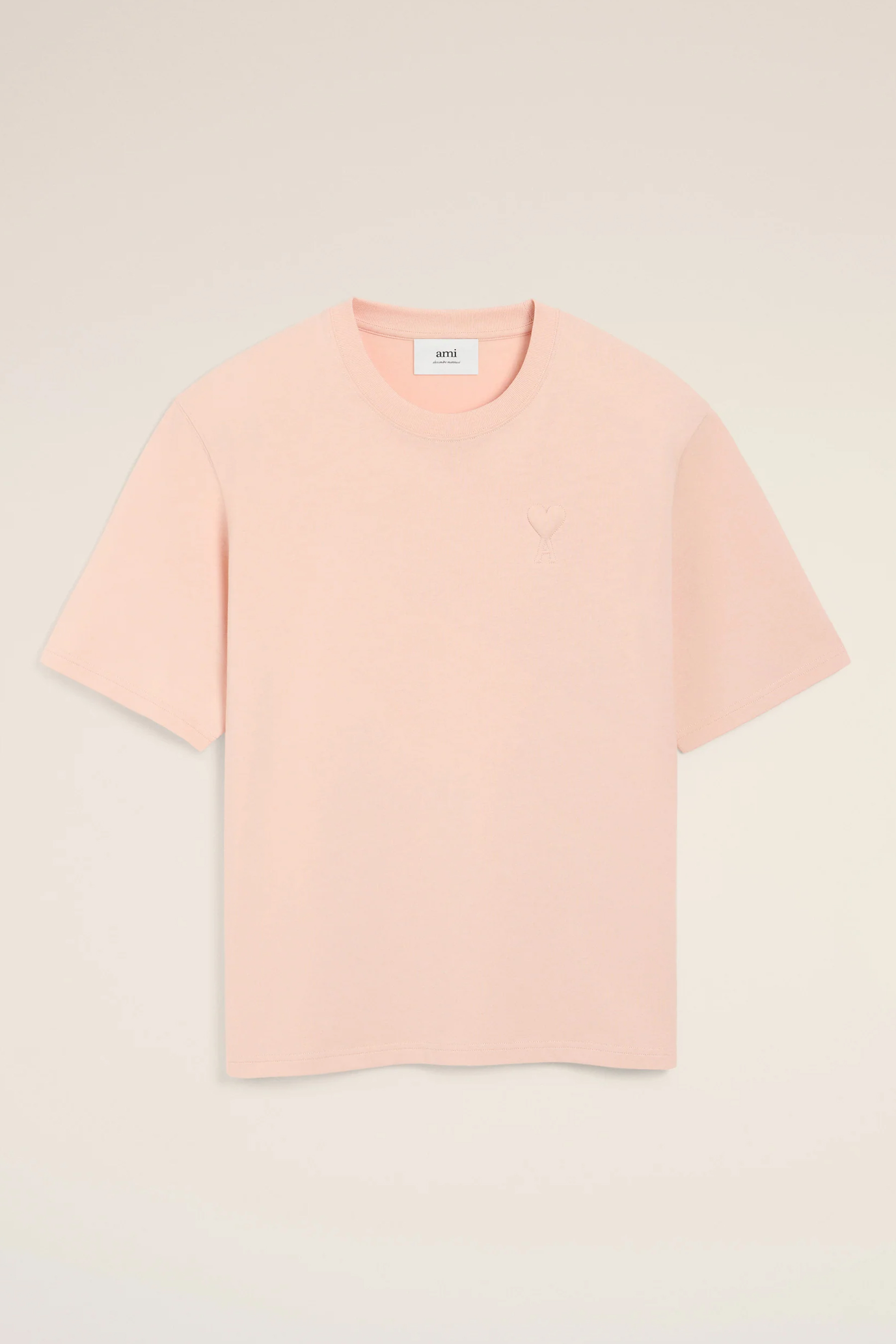 AMI PARIS Boxy Fit Ami De Coeur Cotton Jersey T-Shirt Bekleidung, T-shirt