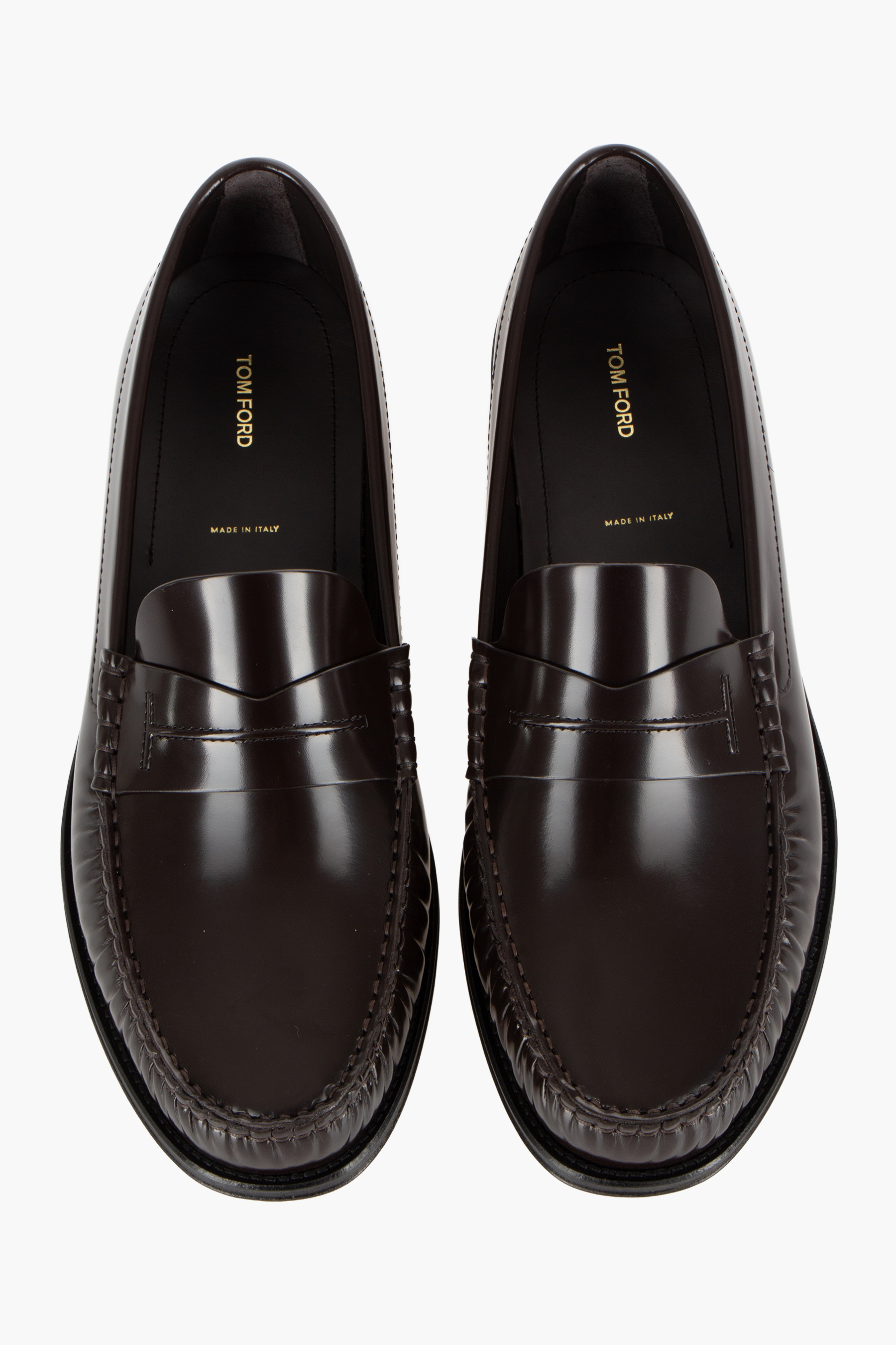 TOM FORD Leather Loafers 