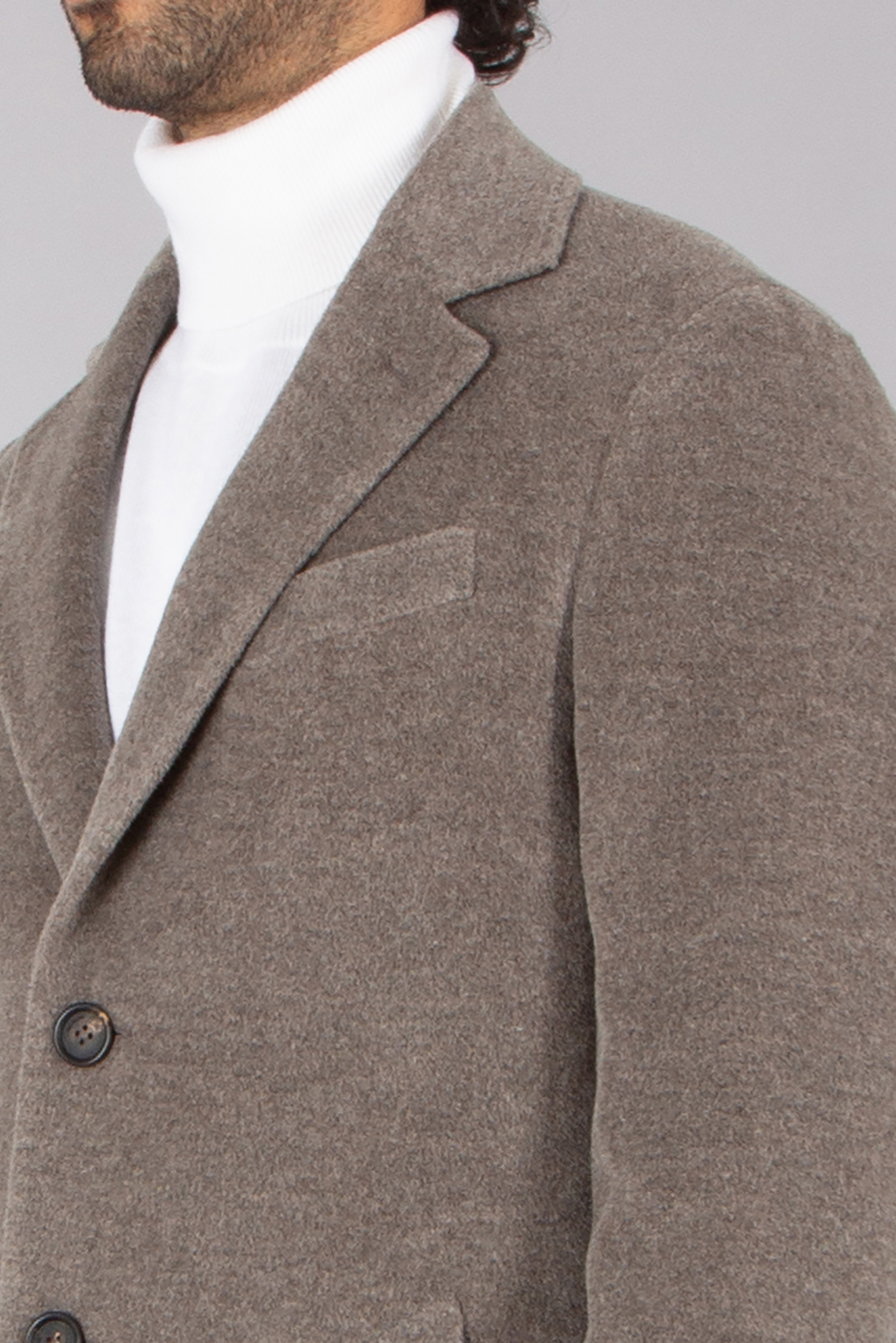 PAL ZILERI Regular Fit Alpaca-Wool Blend Coat Blazer, Kleidung, Mantel, Jacke