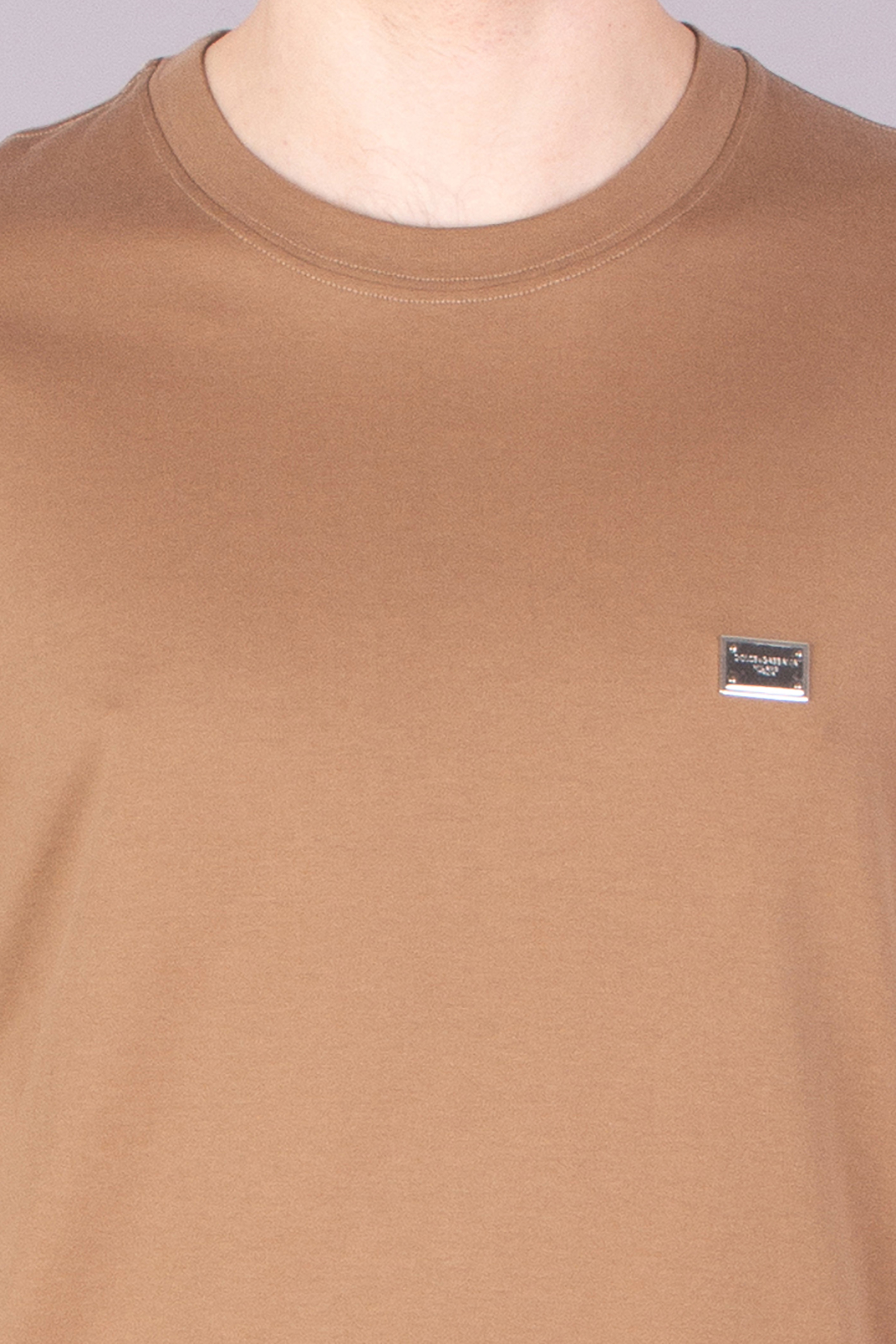 DOLCE & GABBANA Classic Fit Cotton Jersey T-Shirt DOLCE & GABBANA Classic Fit Cotton Jersey T-Shirt