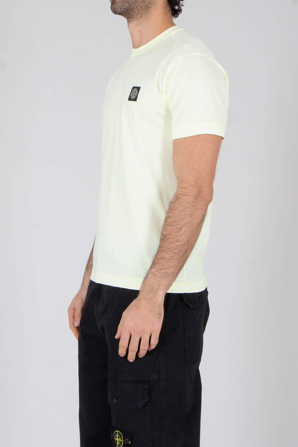 STONE ISLAND Slim Fit Logo Patch 60/2 Cotton Jersey T-Shirt