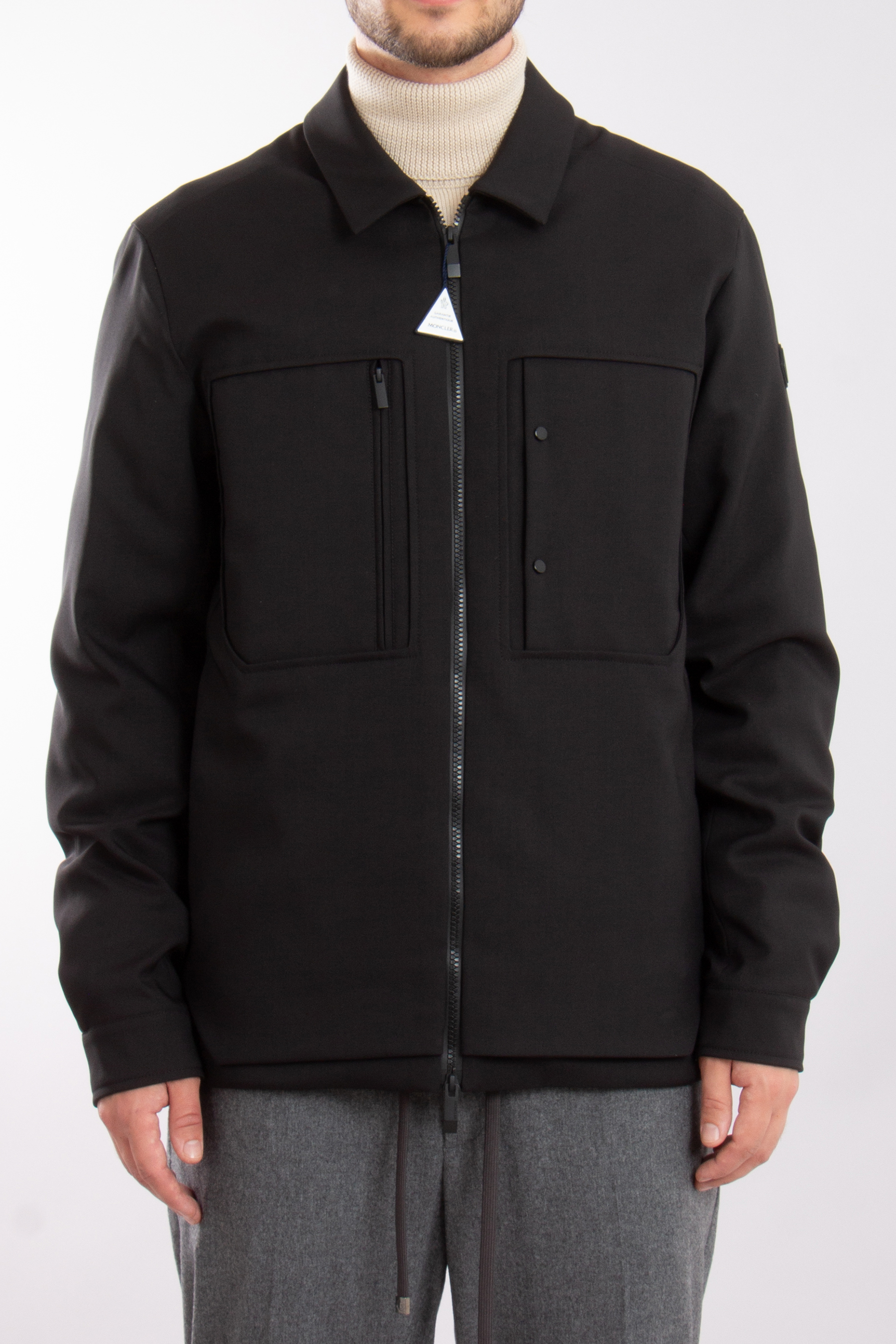 MONCLER Balaitous Polyester Twill Down Shirt Jacket