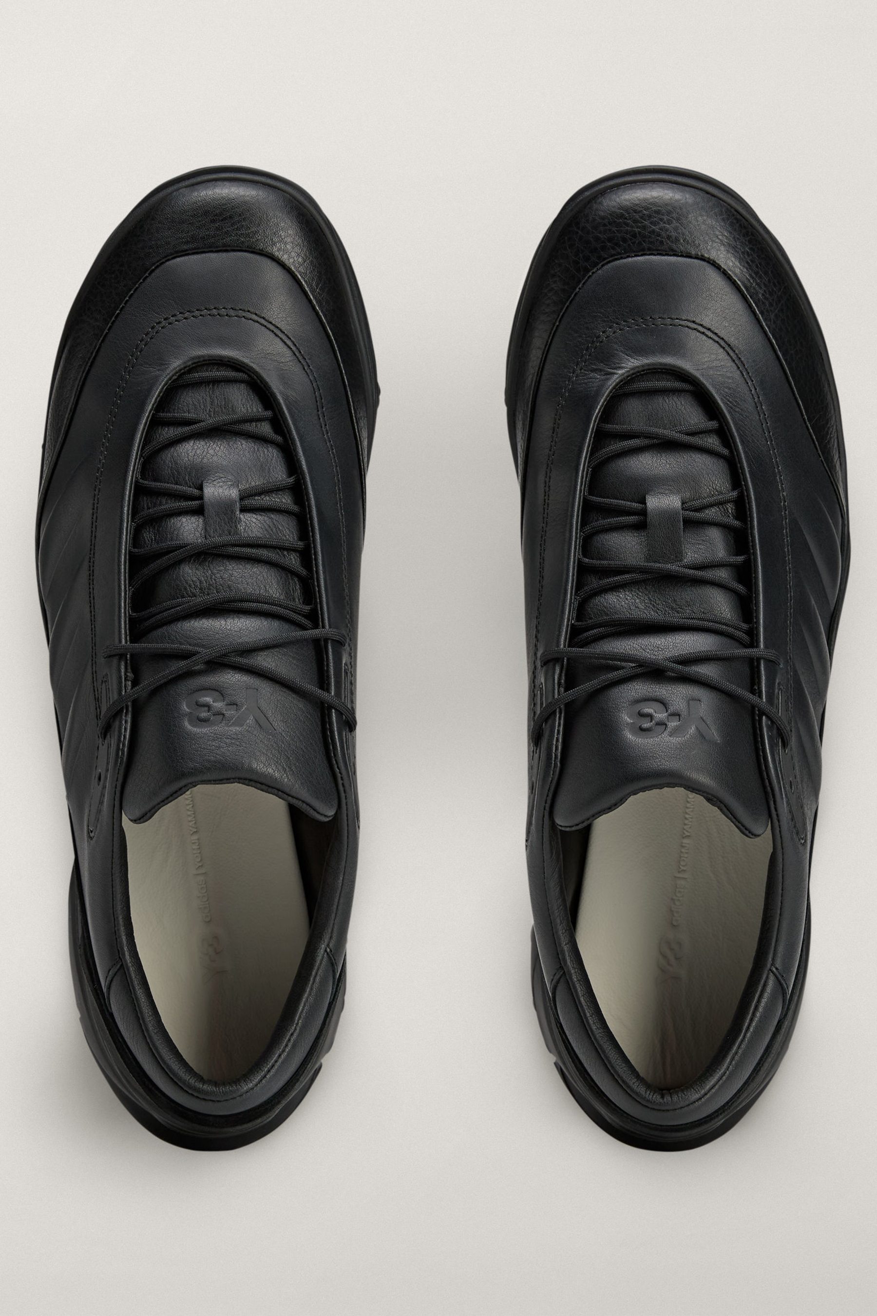 Y-3 Leather Sneakers GSG9 Low Bekleidung, Schuhwerk, Schuh, Sneaker