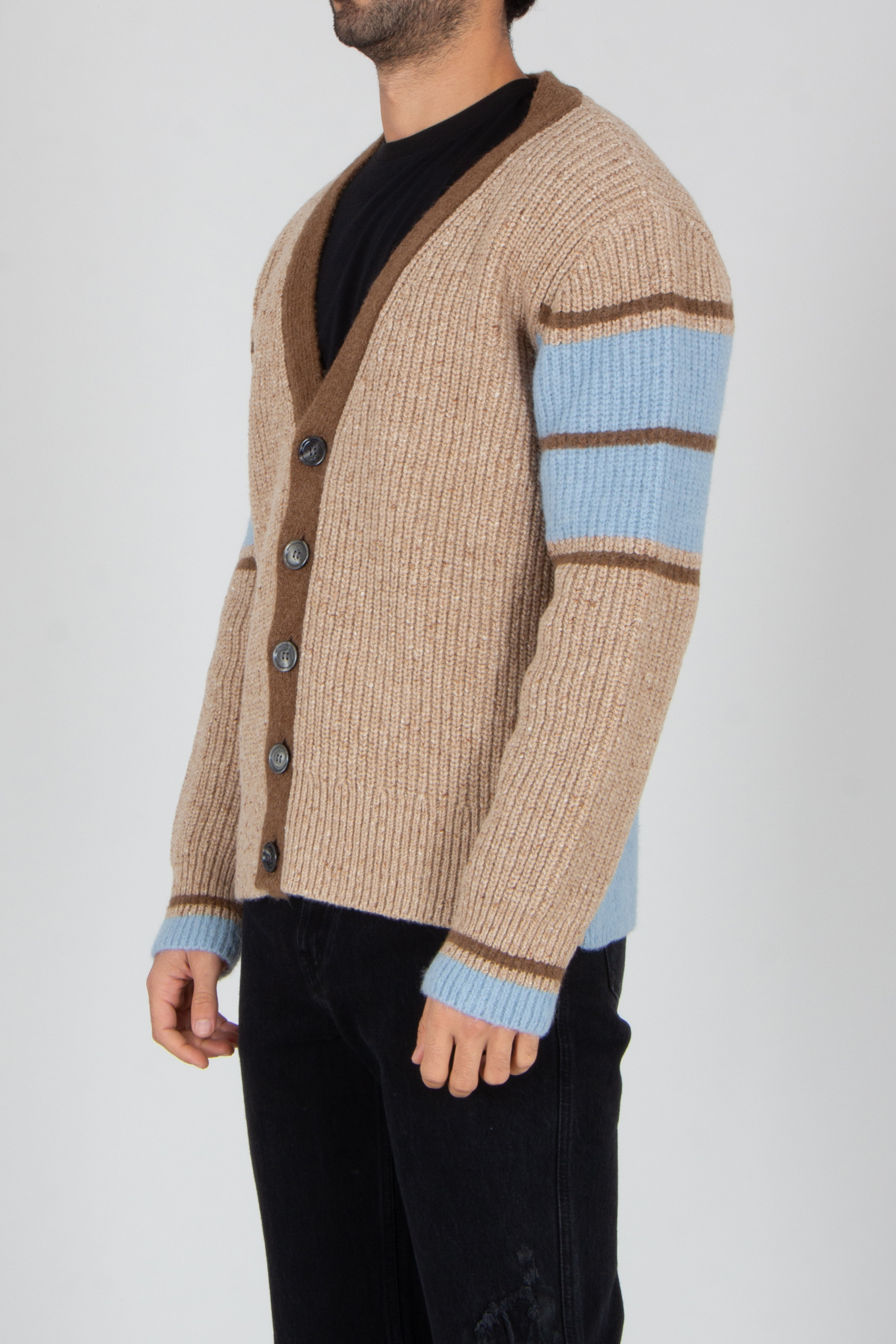 Bekleidung, Strickwaren, Pullover, Strickjacke