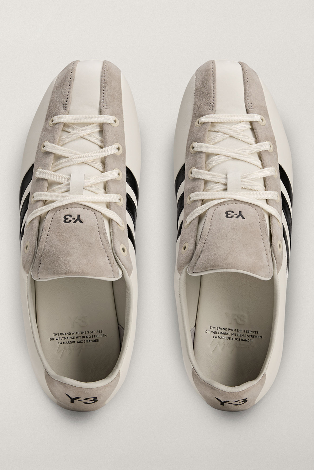 Y-3 Leather Sneakers Field