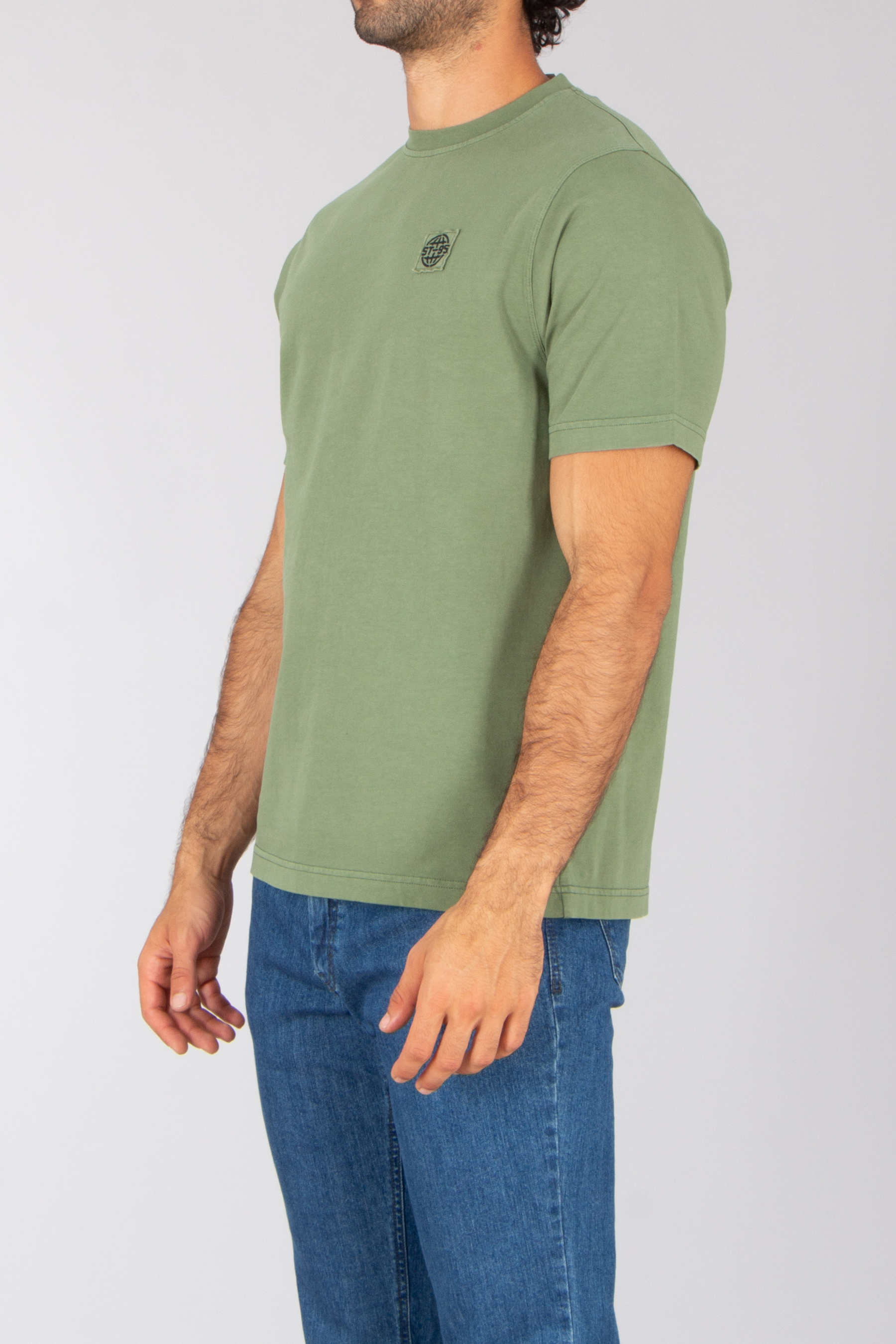 T-shirt, Jeans, Erwachsener, Mann, Person
